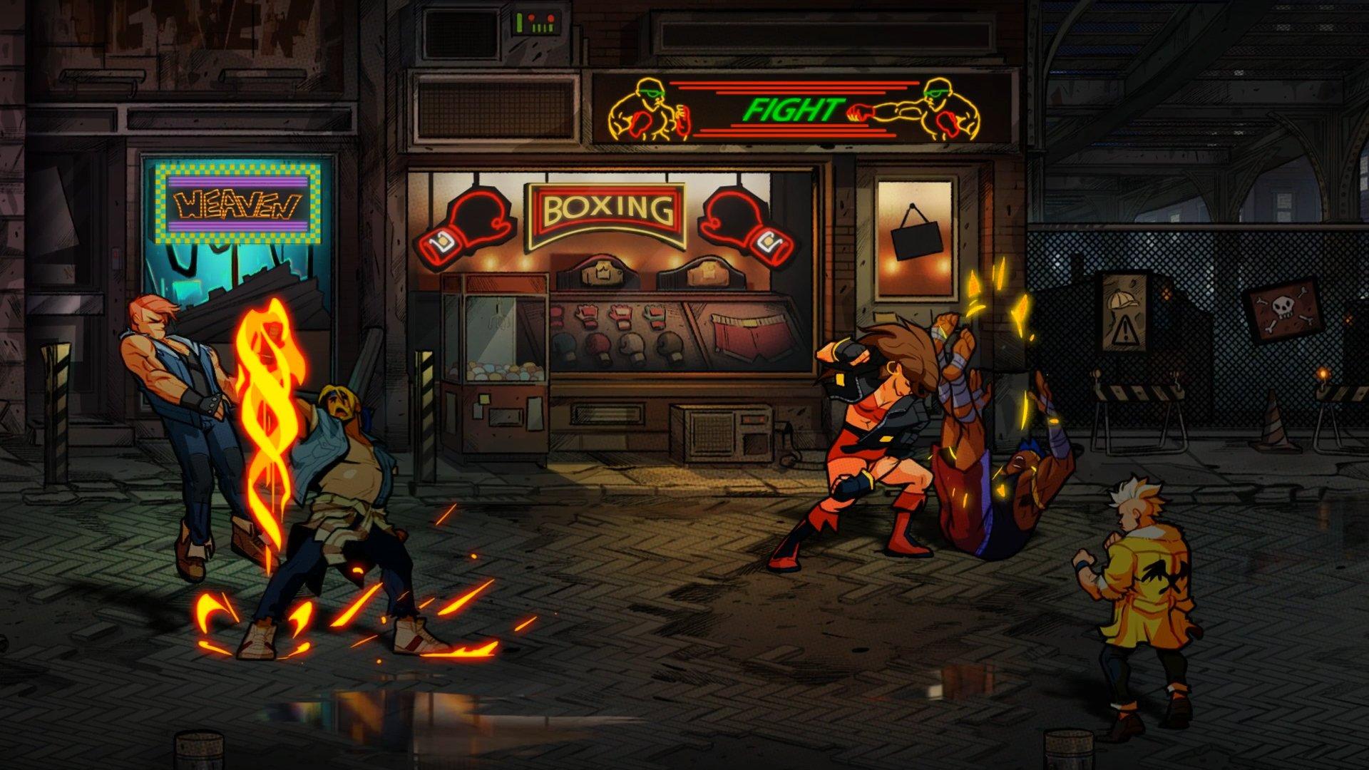 streets of rage ps4 store