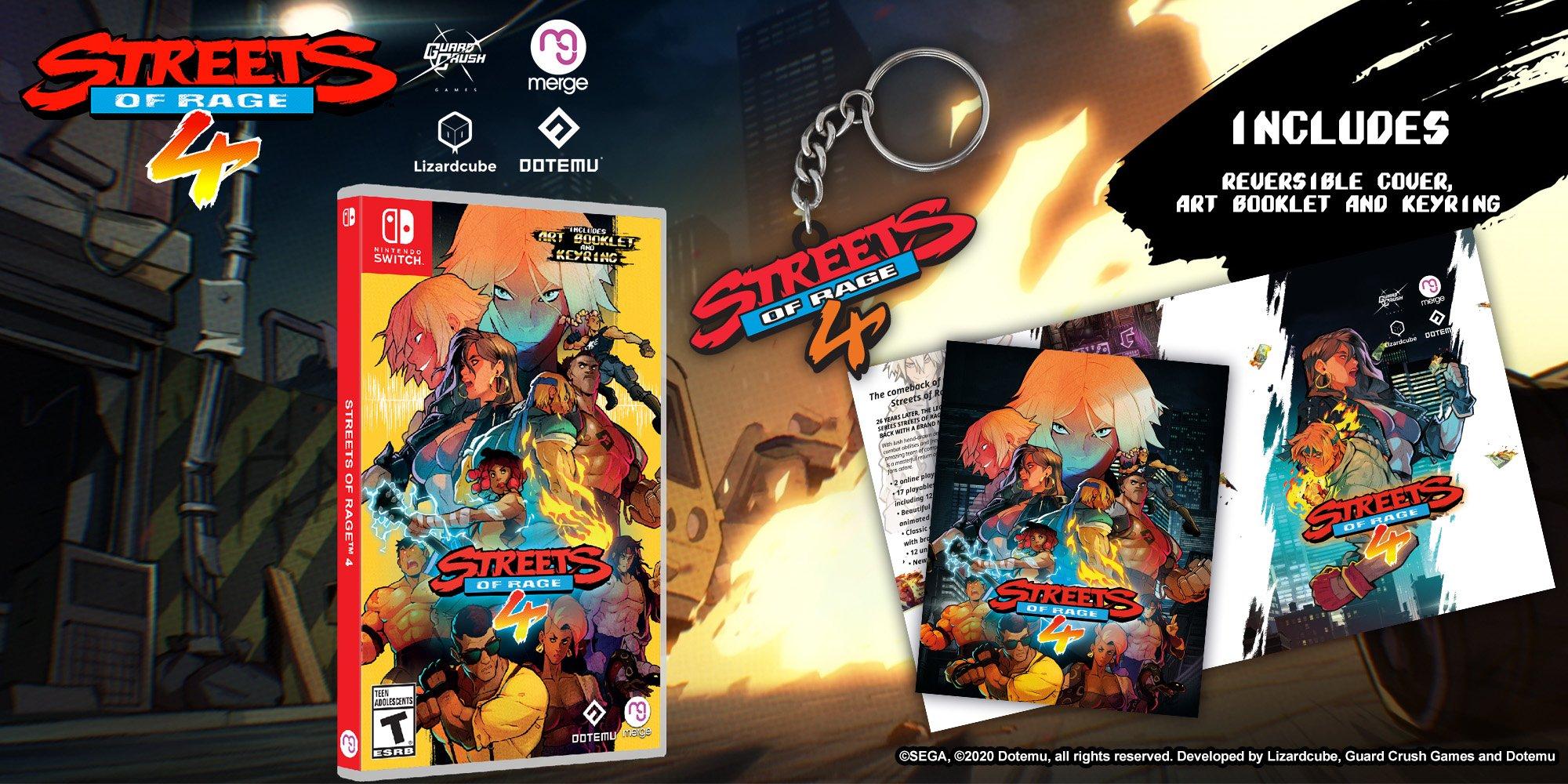 Street of Rage 4 (Switch / LITE)  Nintendo Video Game 