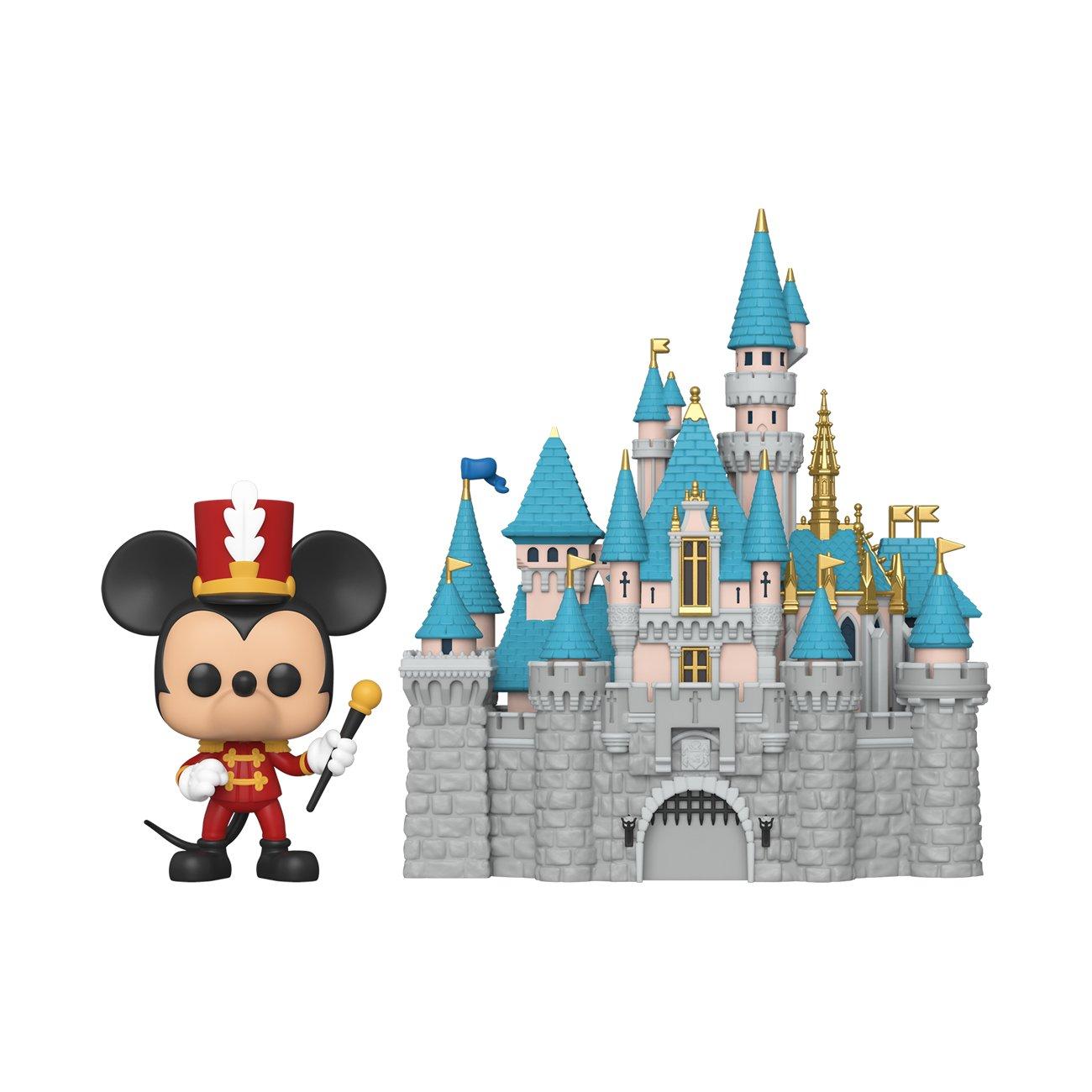 Pop Town Disneyland Resort 65th Anniversary Sleeping Beauty Castle And Mickey Mouse Gamestop