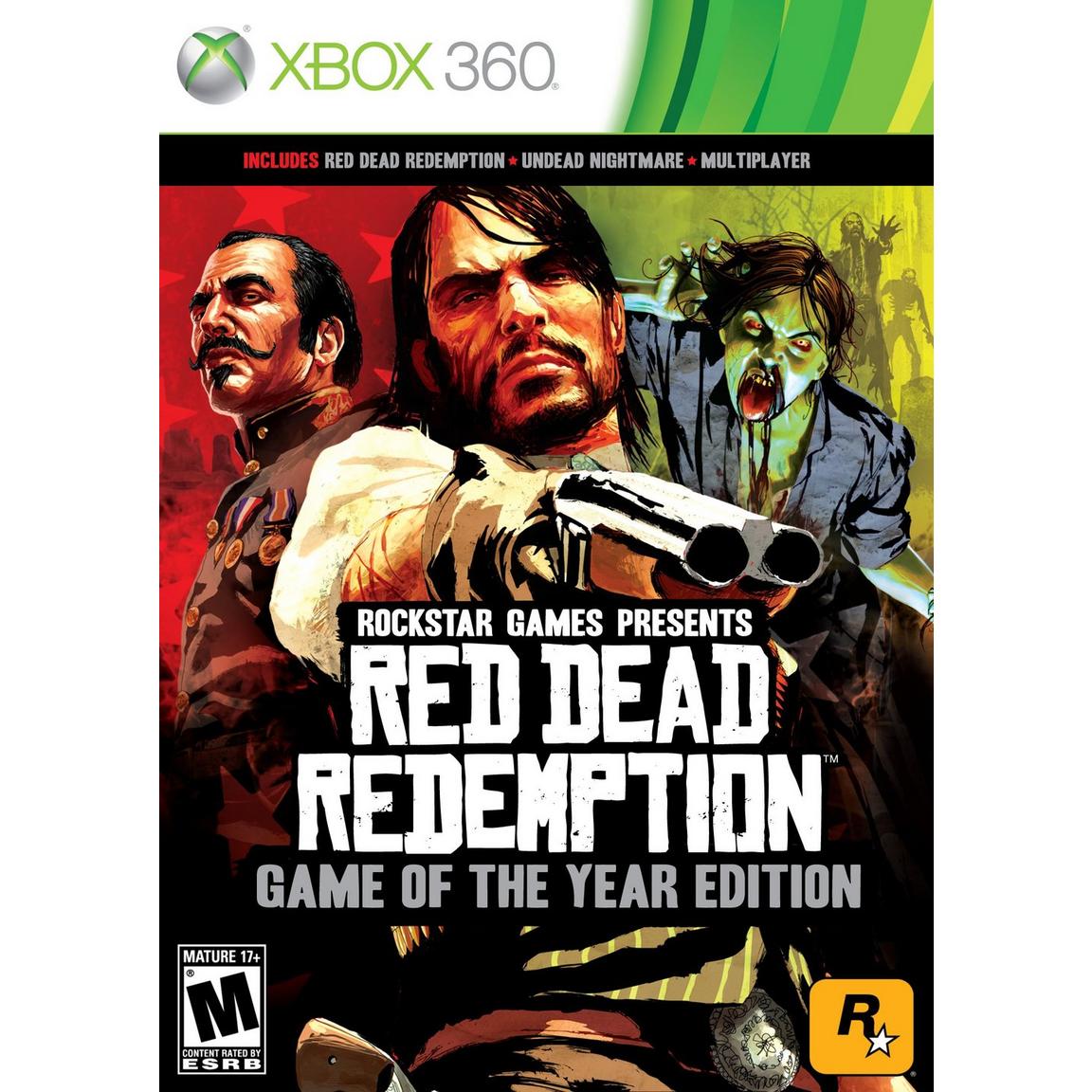 Red Dead Redemption Game of the Year Edition -Xbox 360, Pre-Owned -  Rockstar Games