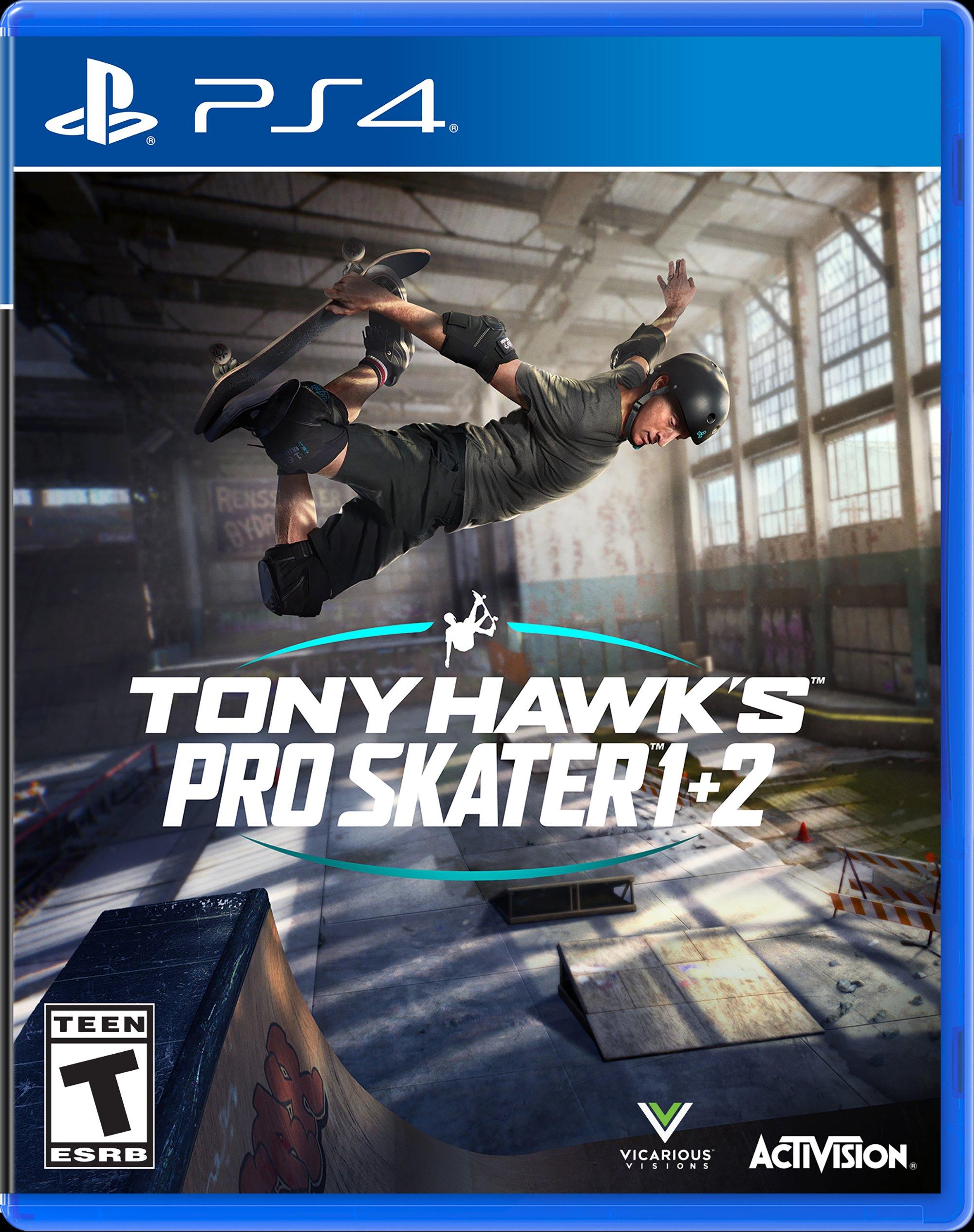 list item 1 of 7 Tony Hawk's Pro Skater 1 and 2 - PlayStation 4