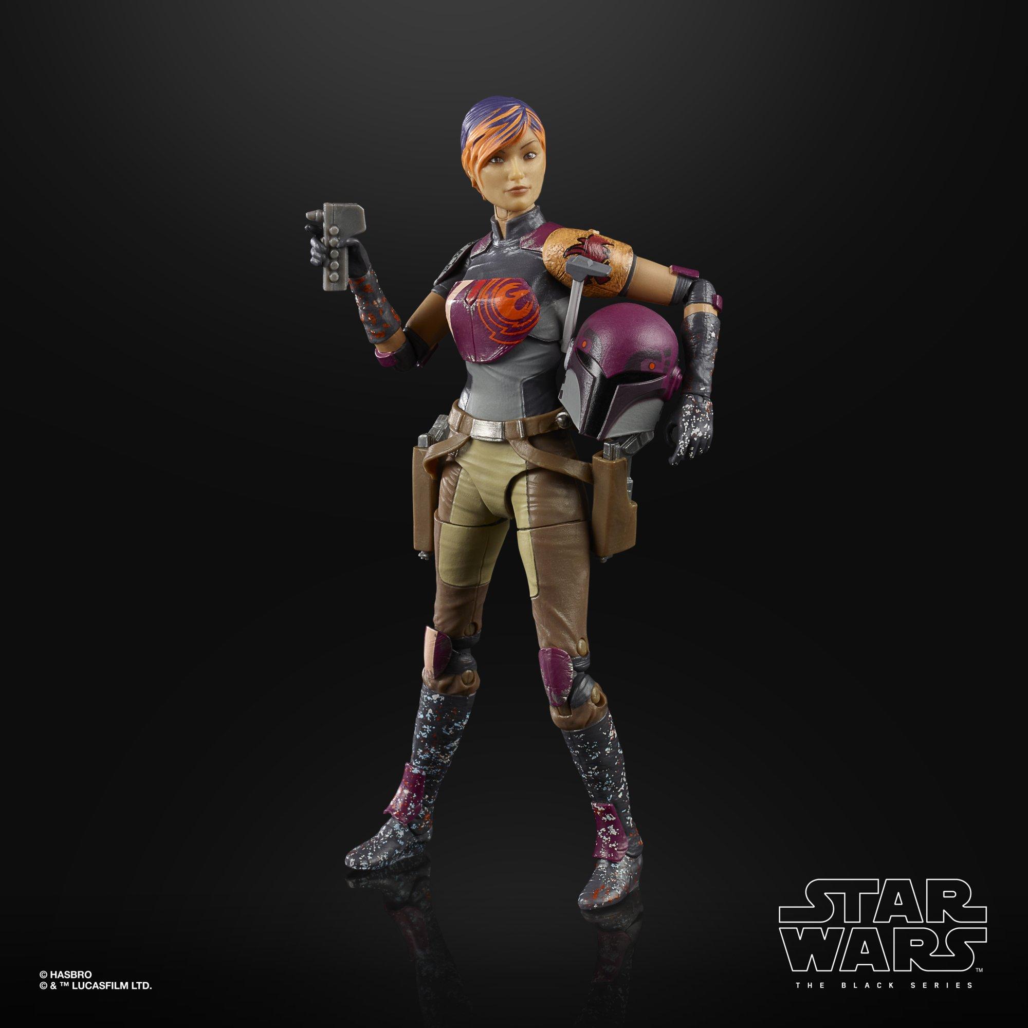 Star Wars Rebels Sabine Wren The Black Series Action Figure Gamestop - sabine wren roblox hat accesory