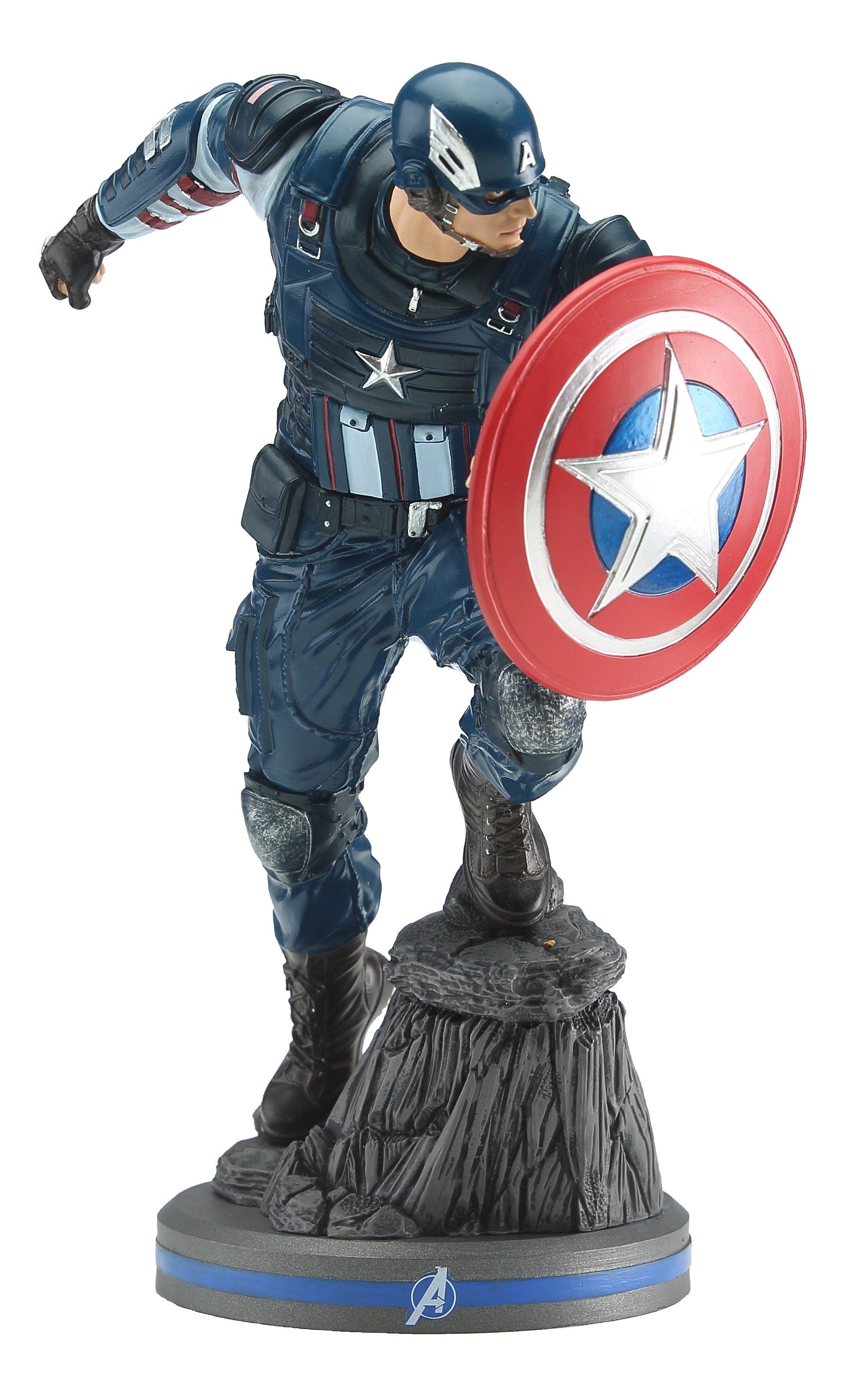 PCS Collectibles Marvel's Avengers Captain America Marvel Gamerverse 8-in Statue