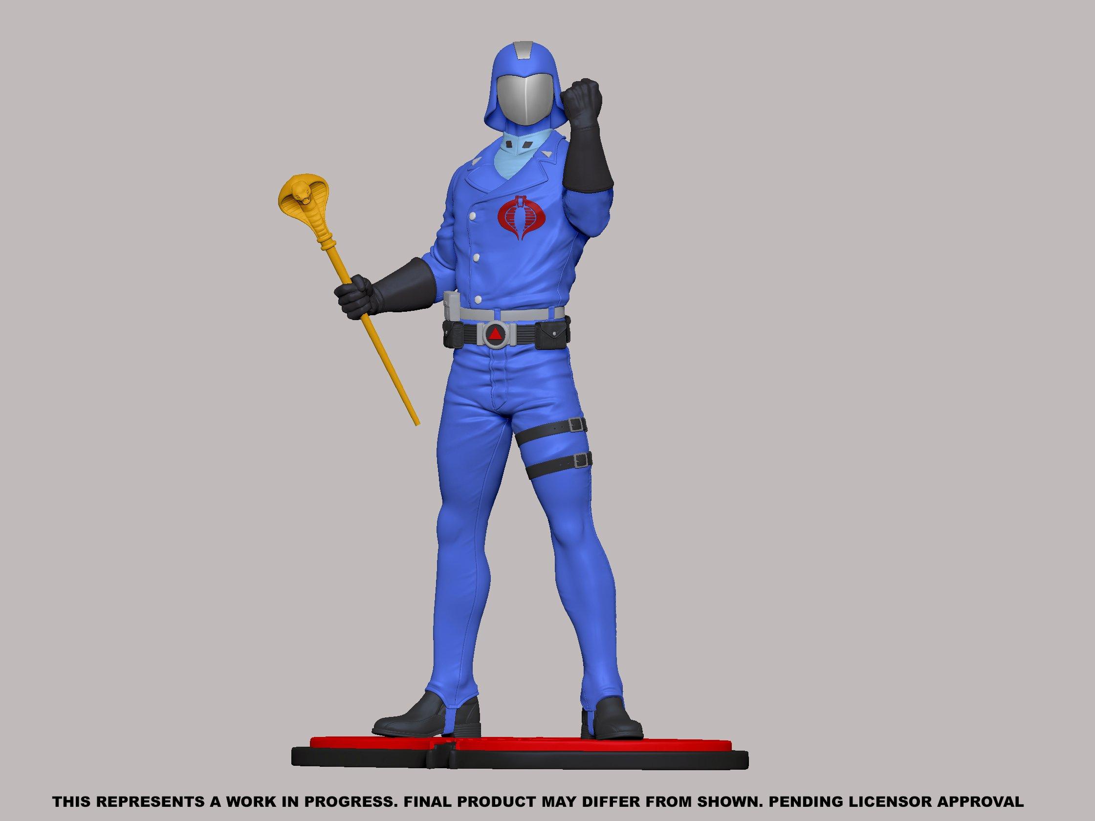 G.I. Joe Cobra Commander Statue