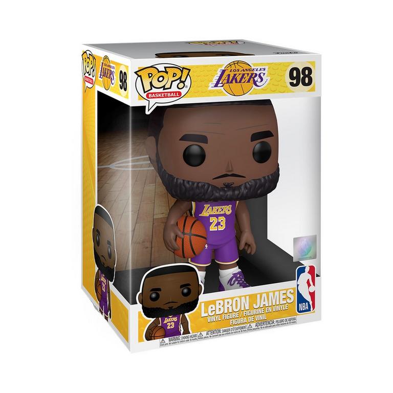 LA Lakers Funko Pop Basketball LeBron James Purple Jersey Limited Exclusive 