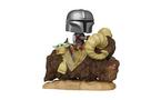 Funko POP! Deluxe: Star Wars: The Mandalorian - The Mandalorian with The Child on a Bantha 6.75-in Vinyl Figure