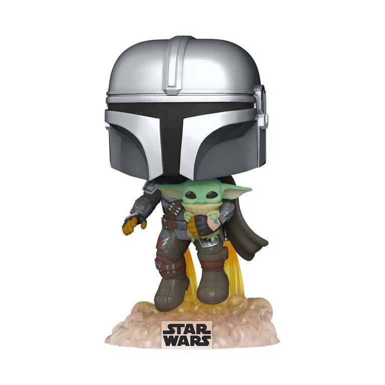 Funko Pop Star Wars Mandalorian Gamestop Black Collectors Box 561 & 562
