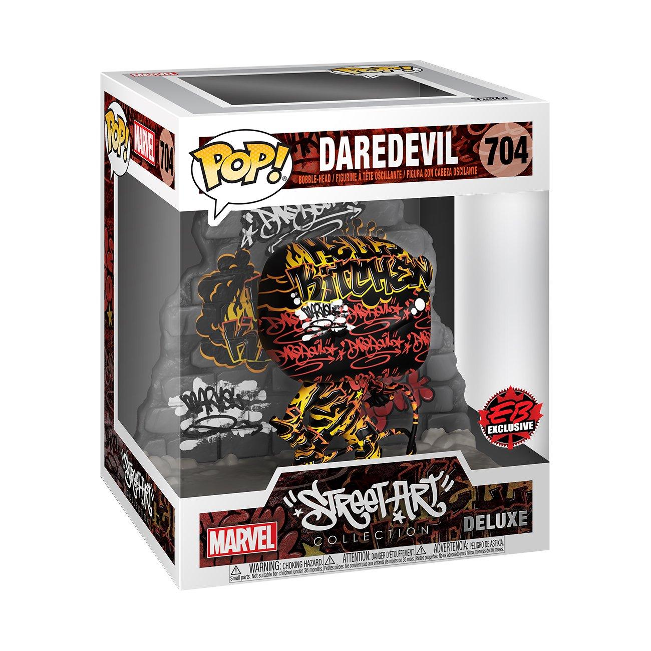 list item 2 of 2 Funko POP! Deluxe: Marvel Street Art Collection Daredevil Bobblehead Vinyl Figure GameStop Exclusive