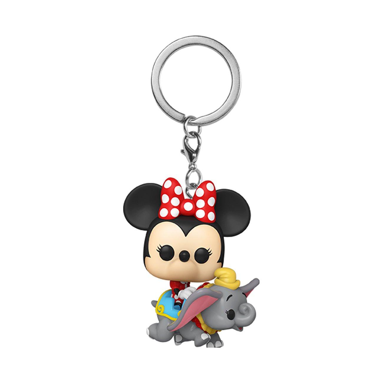 Pocket POP! Keychain: Disneyland Resort 65th Anniversary Dumbo the Flying Elephant and Minnie Mouse