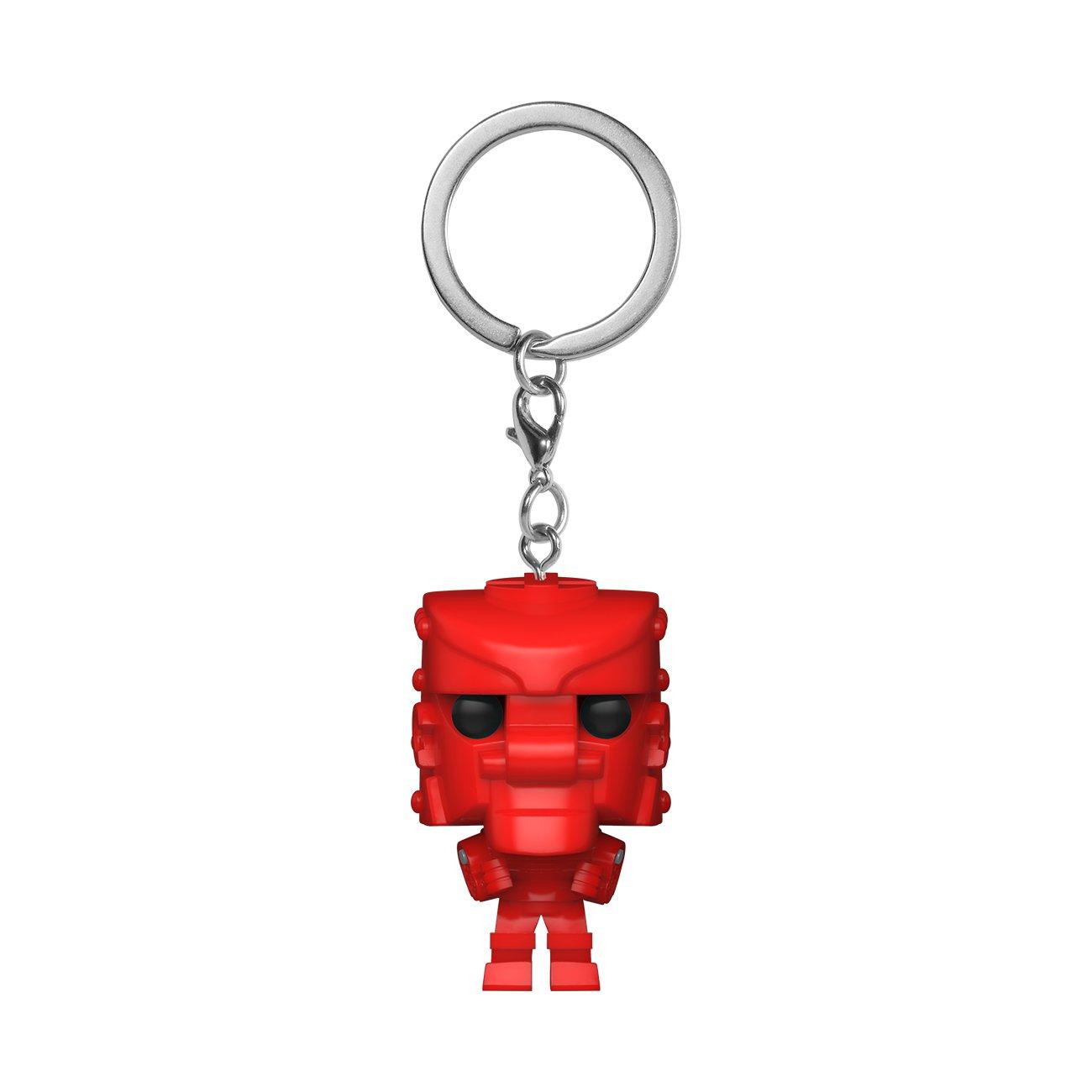 list item 1 of 1 Pocket POP! Keychain: Mattel RockEm SockEm Robot (Red)
