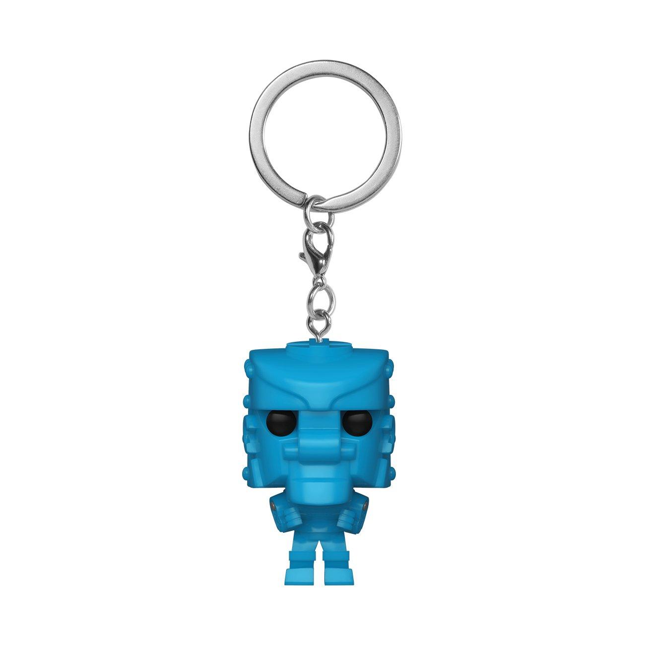 list item 1 of 1 Pocket POP! Keychain: Mattel RockEm SockEm Robot (Blue)