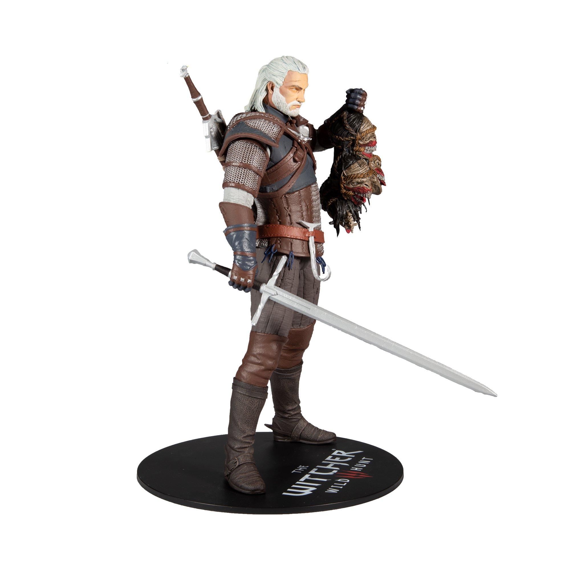 list item 4 of 9 McFarlane Toys The Witcher III: Wild Hunt Geralt of Rivia 7-in Action Figure