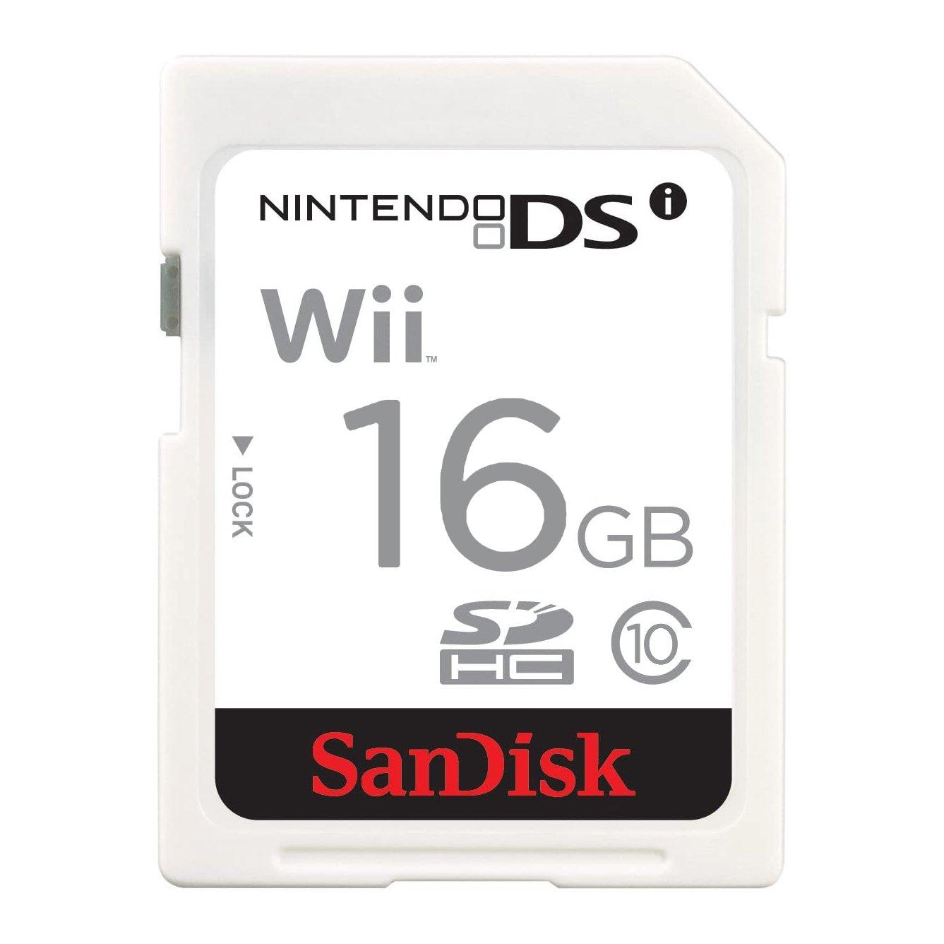list item 1 of 1 SDHC Memory Card 16GB for Nintendo Wii and DSi