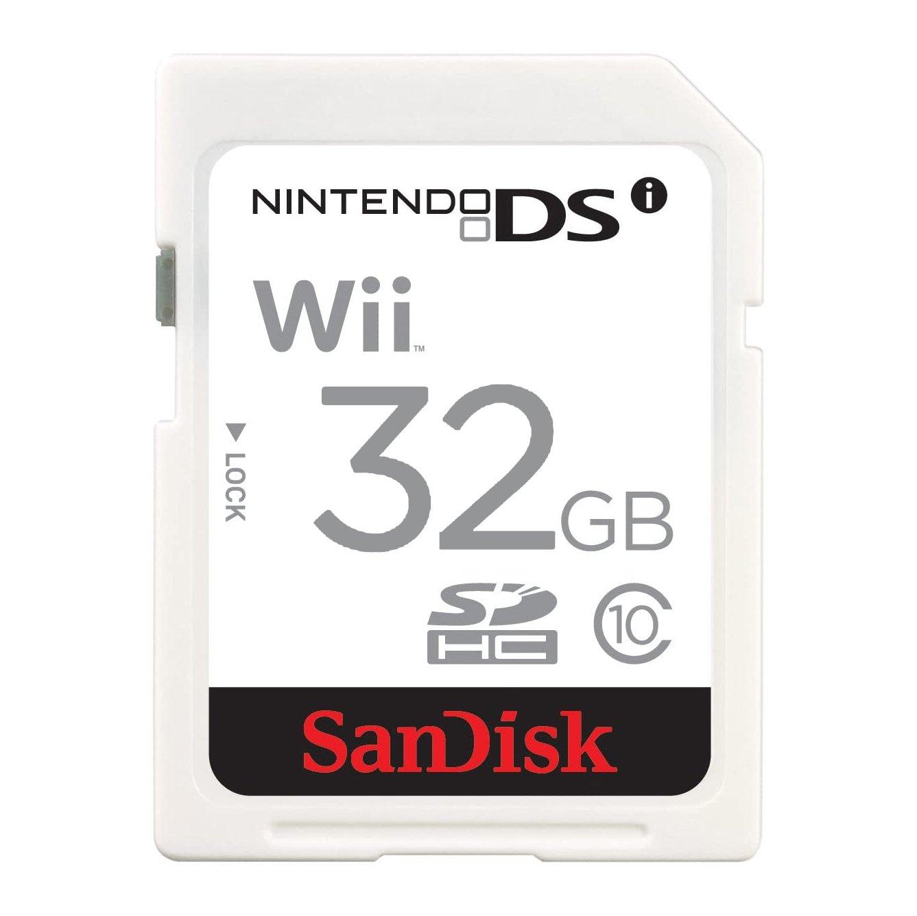 list item 1 of 1 SDHC Memory Card 32GB Nintendo Wii and DSi