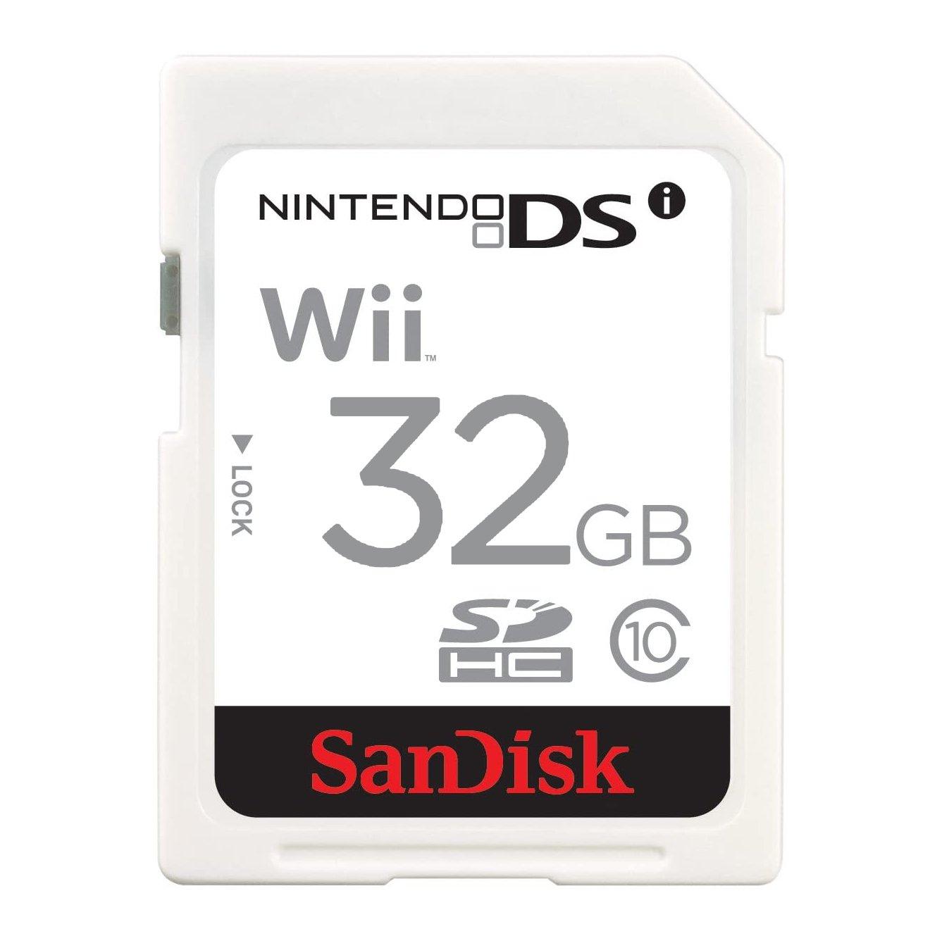 SDHC Memory Card for Nintendo Wii and DSi 32GB