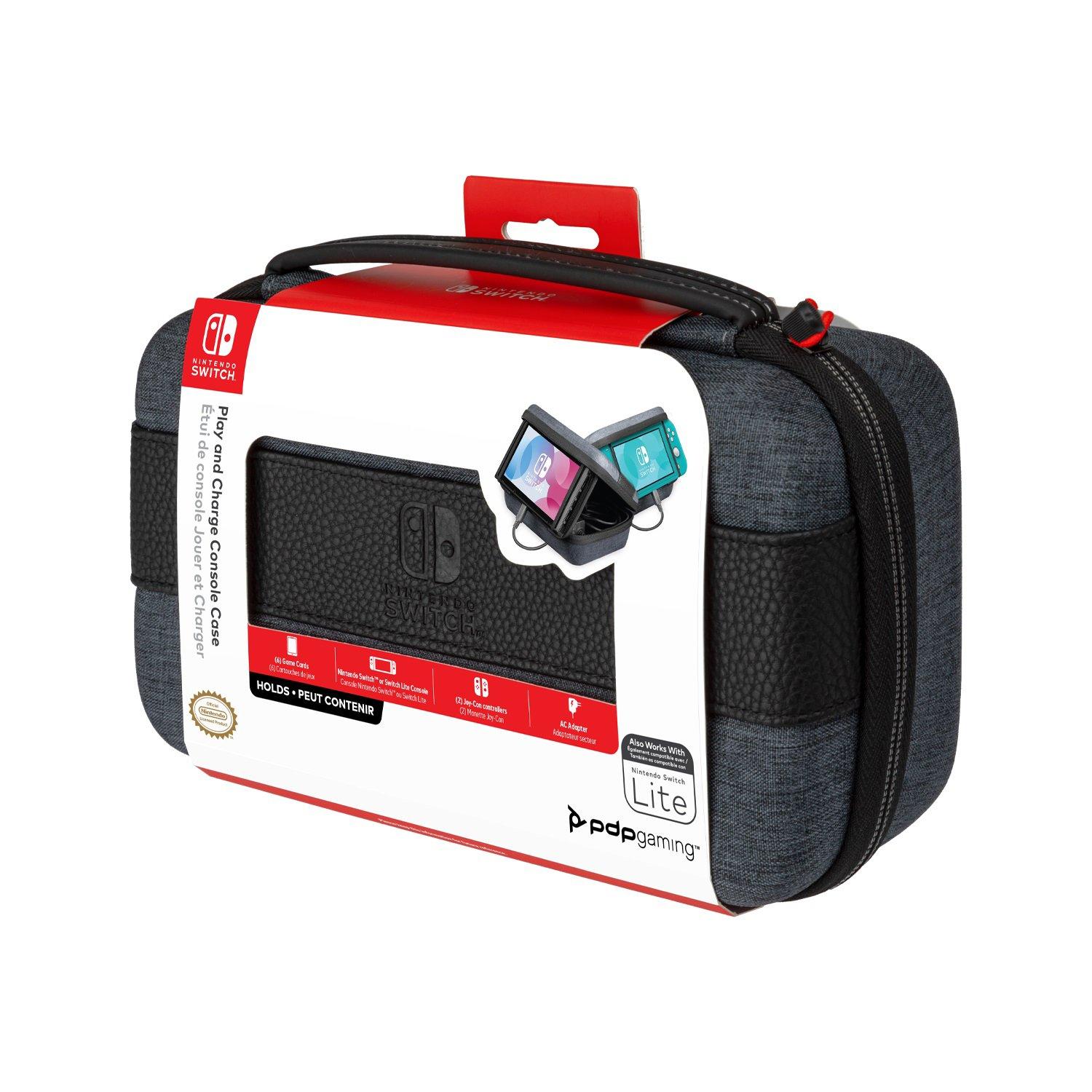 nintendo switch play and charge case