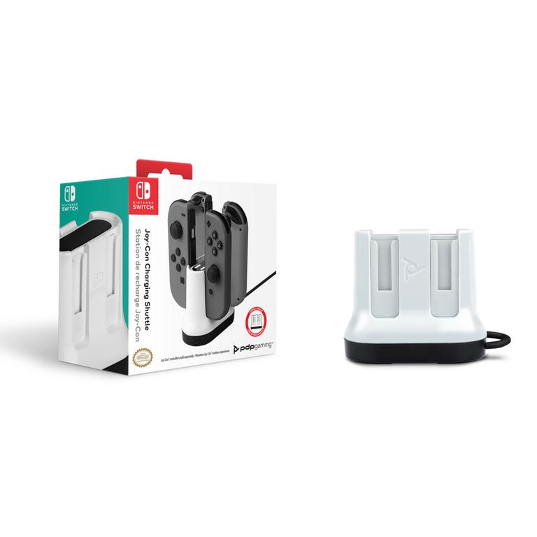 Lío horario Repelente PDP Gaming Joy-Con Charging Shuttle for Nintendo Switch White