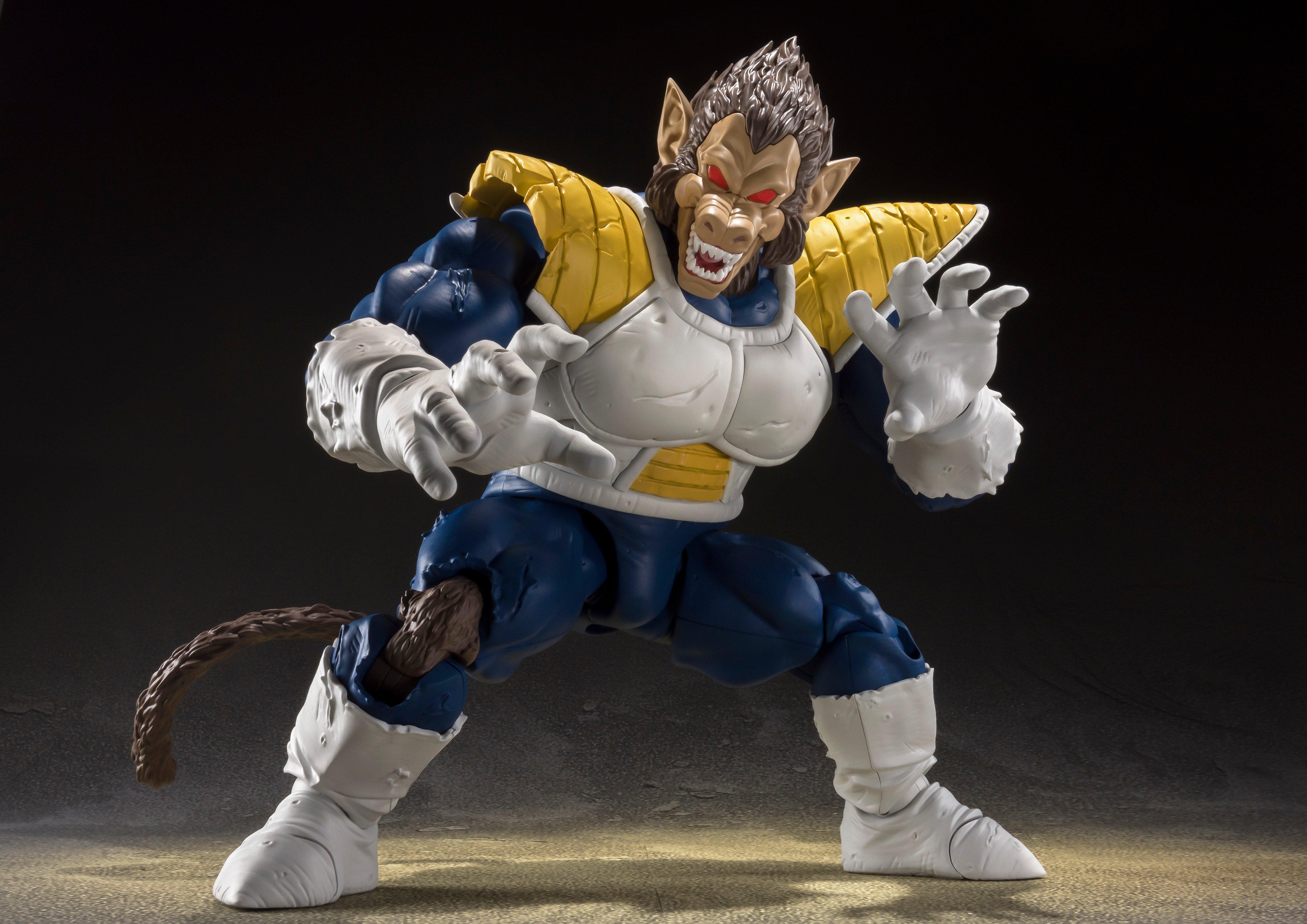 Dragon Ball Z Great Ape Vegeta S H Figuarts Action Figure Gamestop