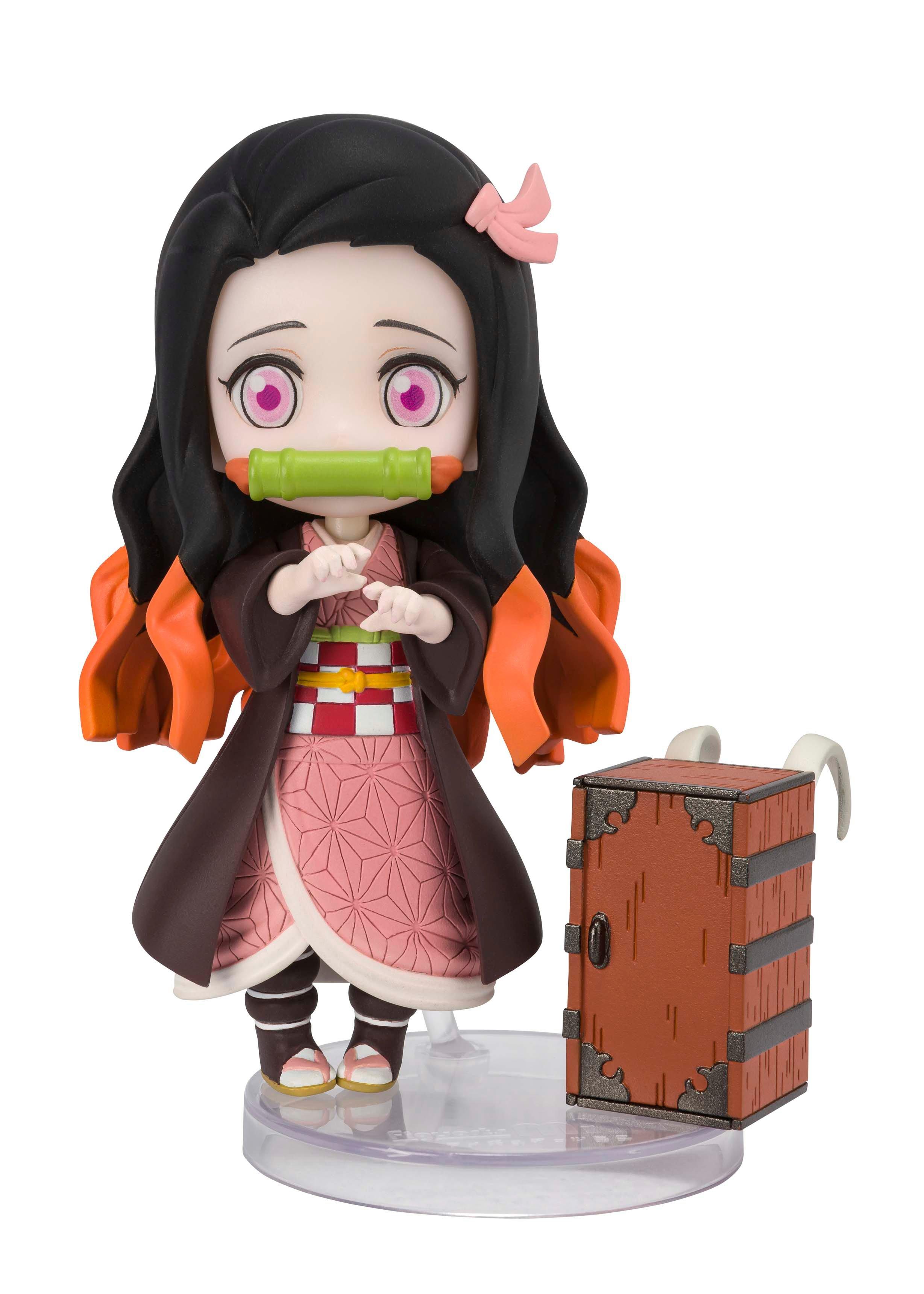 Get The Demon Slayer Kimetsu No Yaiba Nezuko Kamado Figuarts Mini Action Figure From Gamestop Inc Now Fandom Shop - nezuko roblox decal