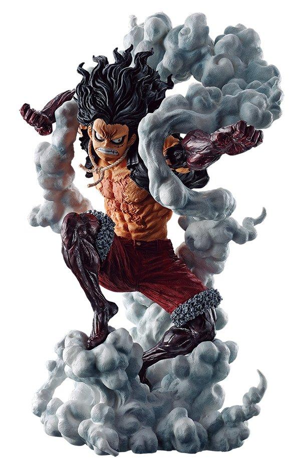 one piece luffy snake man figure