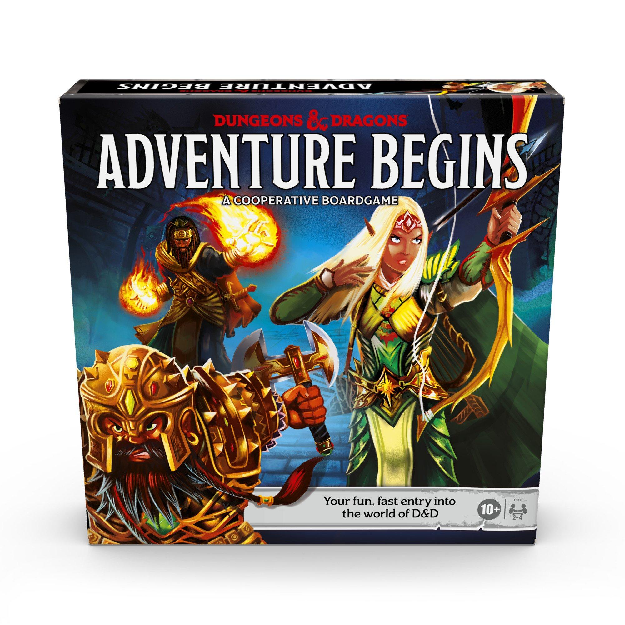 Dungeons and Dragons Adventure Begins Board Game
