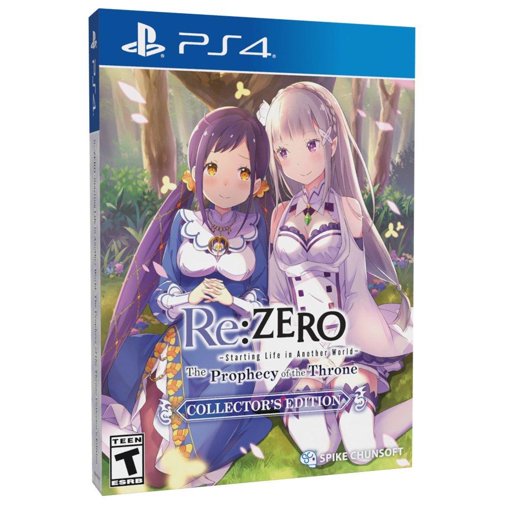 Re Zero The Prophecy Of The Throne Collector S Edition Playstation 4 Playstation 4 Gamestop