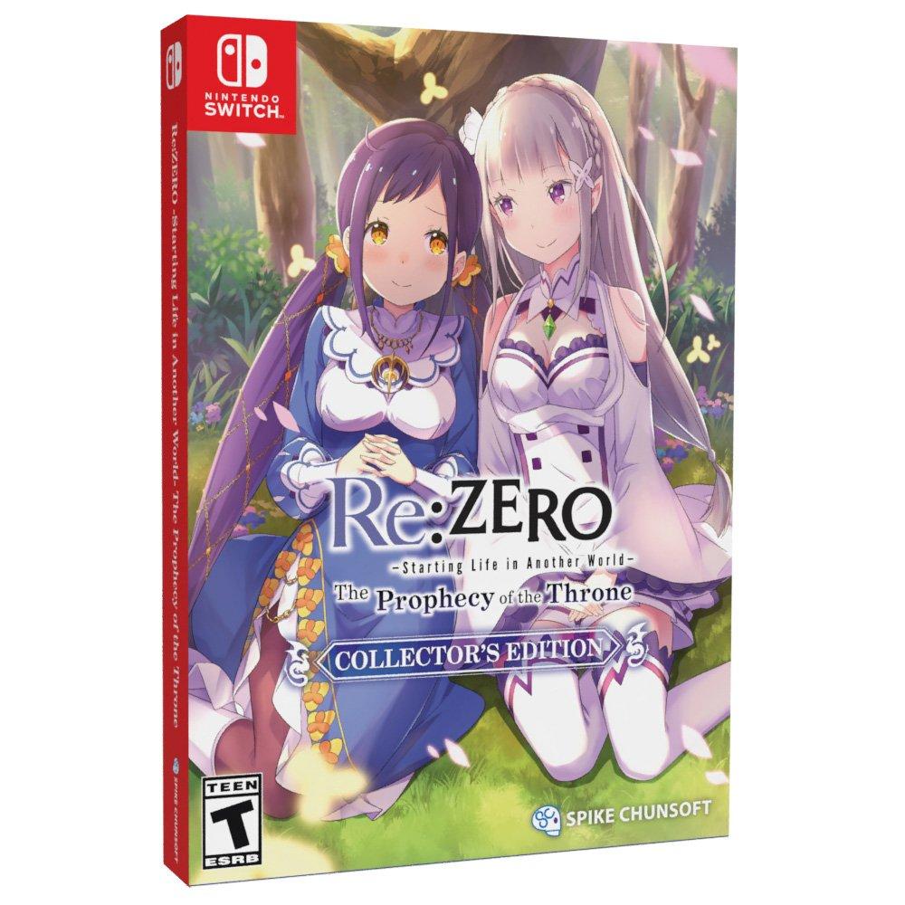 Re Zero The Prophecy Of The Throne Collector S Edition Nintendo Switch Gamestop