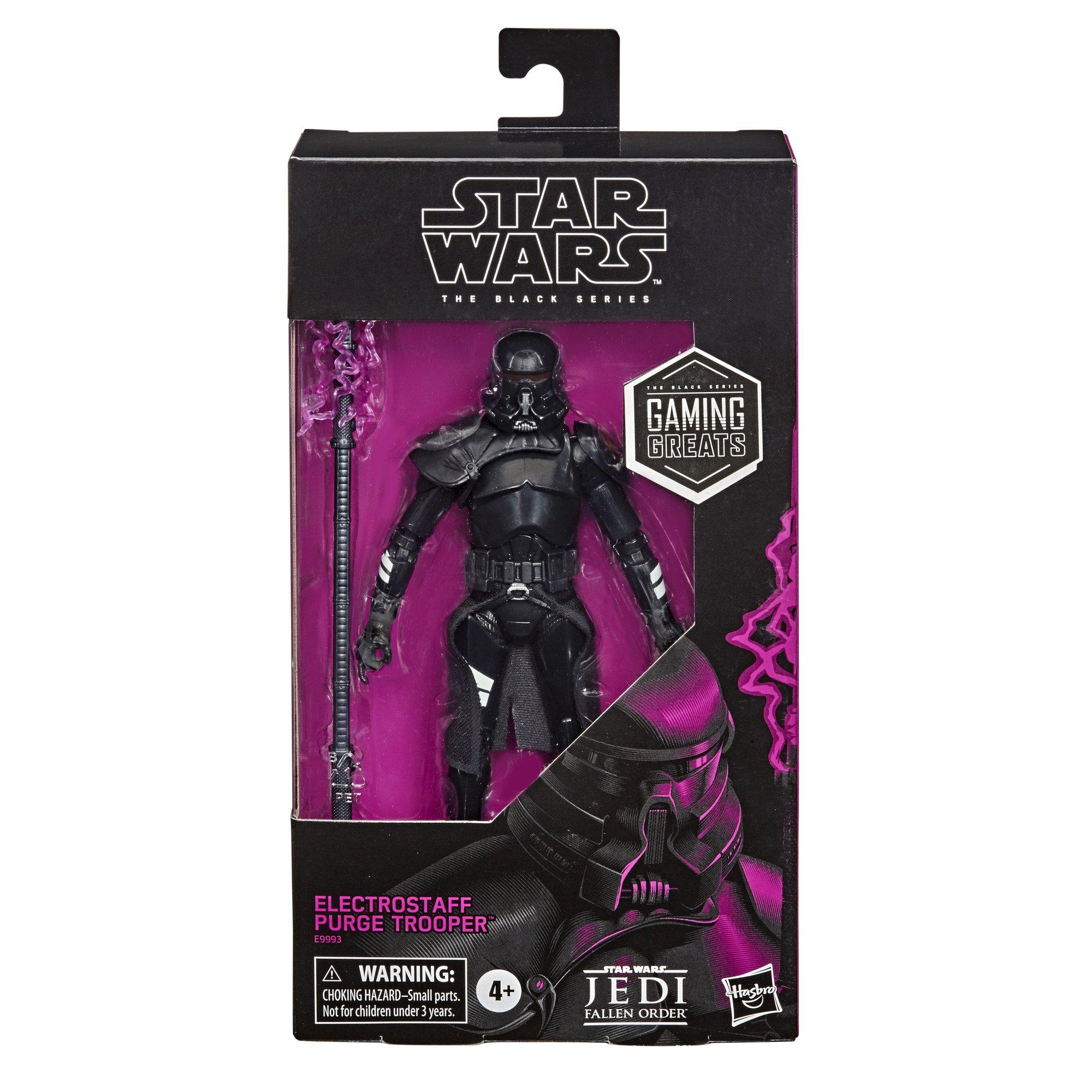 Hasbro Star Wars: The Black Series Jedi: Fallen Order Electrostaff Purge Trooper 6-in Action Figure GameStop Exclusive