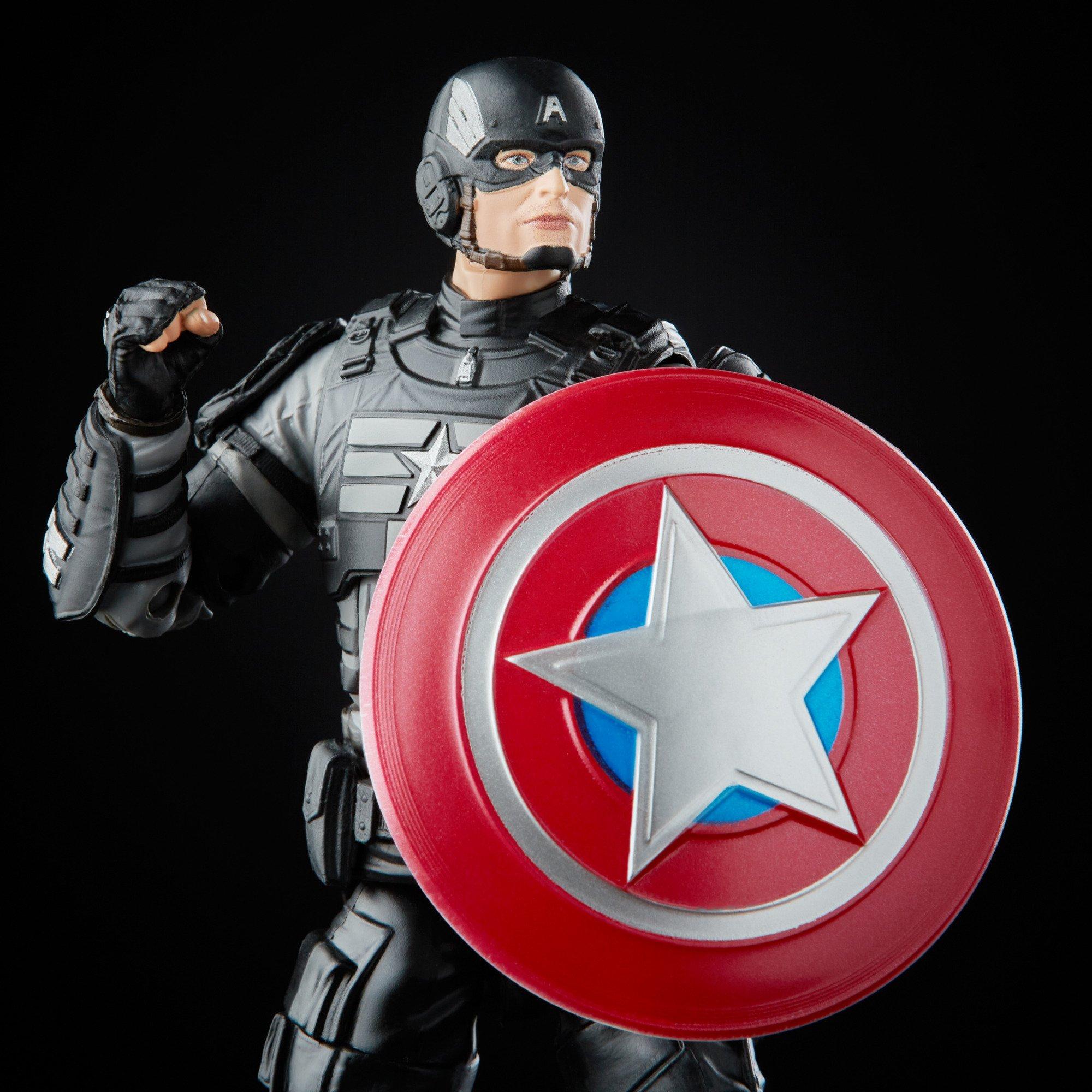 Hasbro Marvel Legends Series Marvel's Avengers Stealth Captain America Gamerverse 6-in Action Figure
