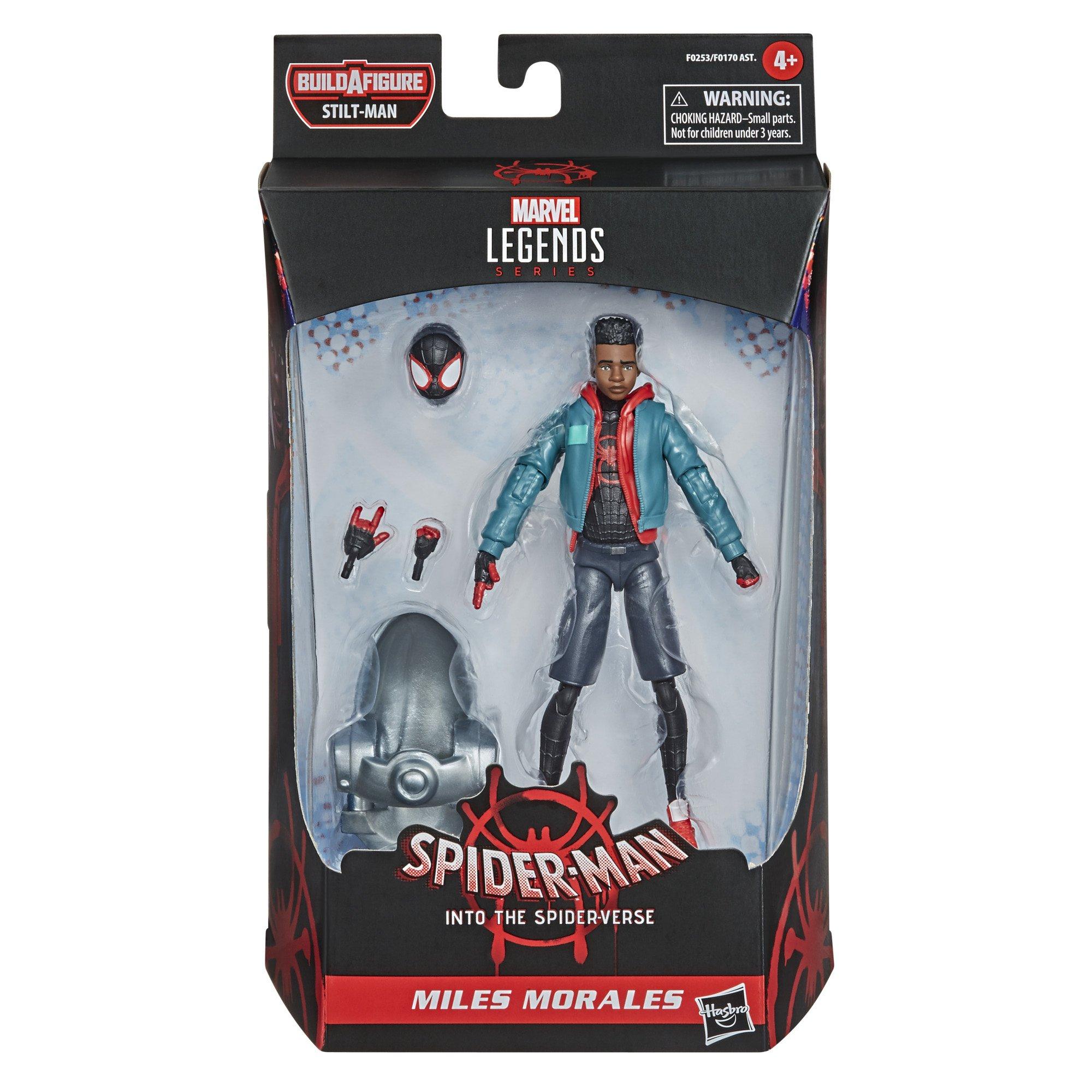 Marvel Legends Series Spider-Man: Into the Spider-Verse Miles Morales Action Figure  GameStop