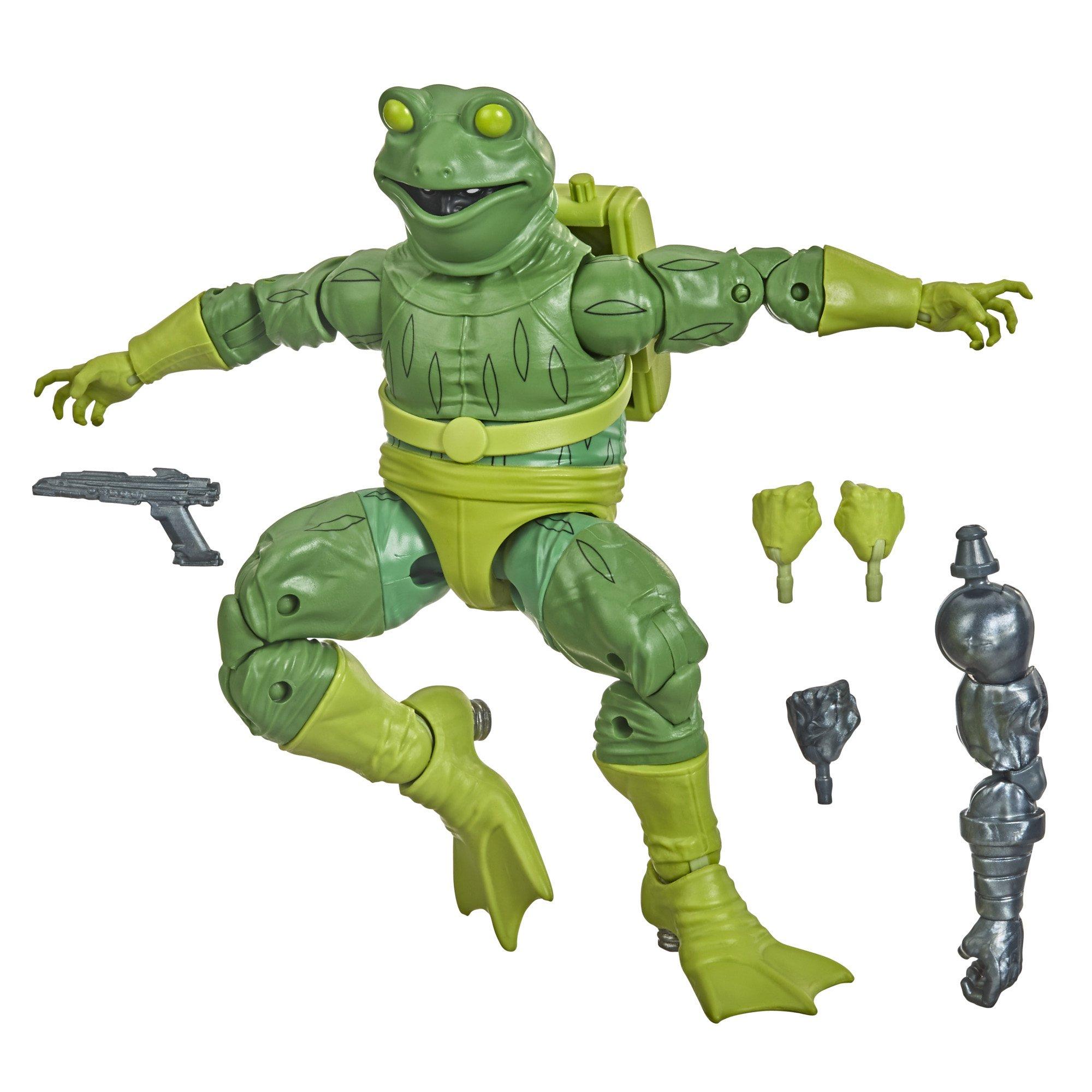 list item 1 of 7 Hasbro Marvel Legends Series Spider-Man Marvel's Frog-Man 6-in Action Figure