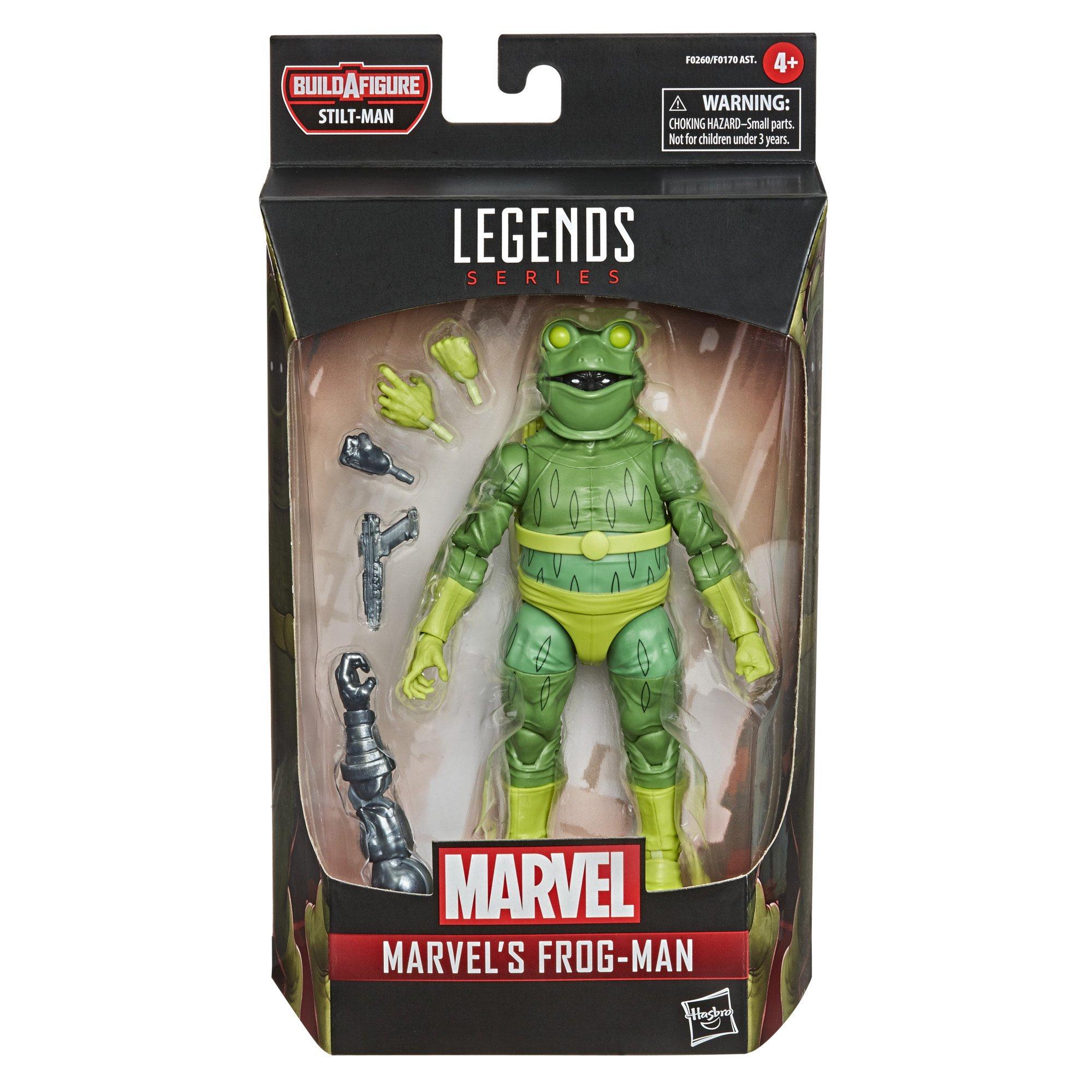 list item 2 of 7 Hasbro Marvel Legends Series Spider-Man Marvel's Frog-Man 6-in Action Figure
