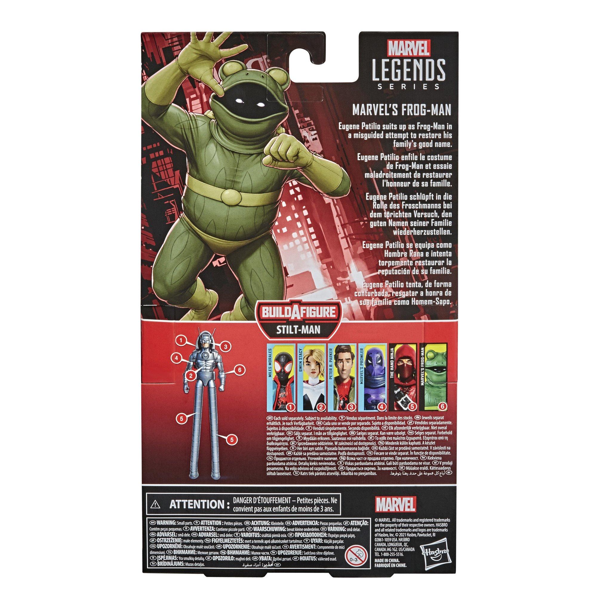 list item 3 of 7 Hasbro Marvel Legends Series Spider-Man Marvel's Frog-Man 6-in Action Figure