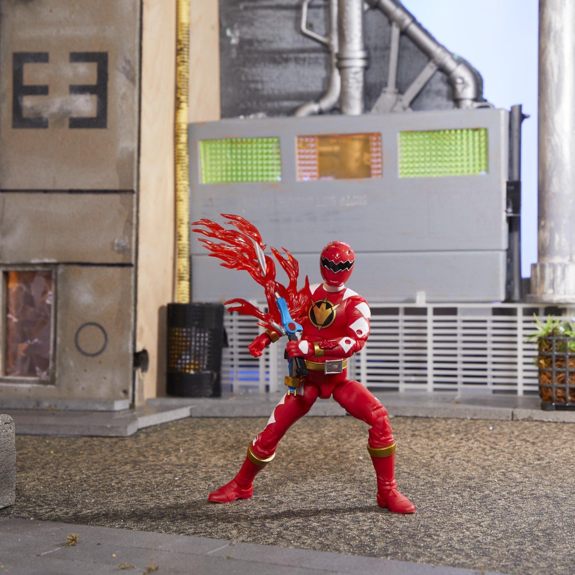 Hasbro Power Rangers Lightning Collection Dino Thunder Red Ranger 6-in Action Figure