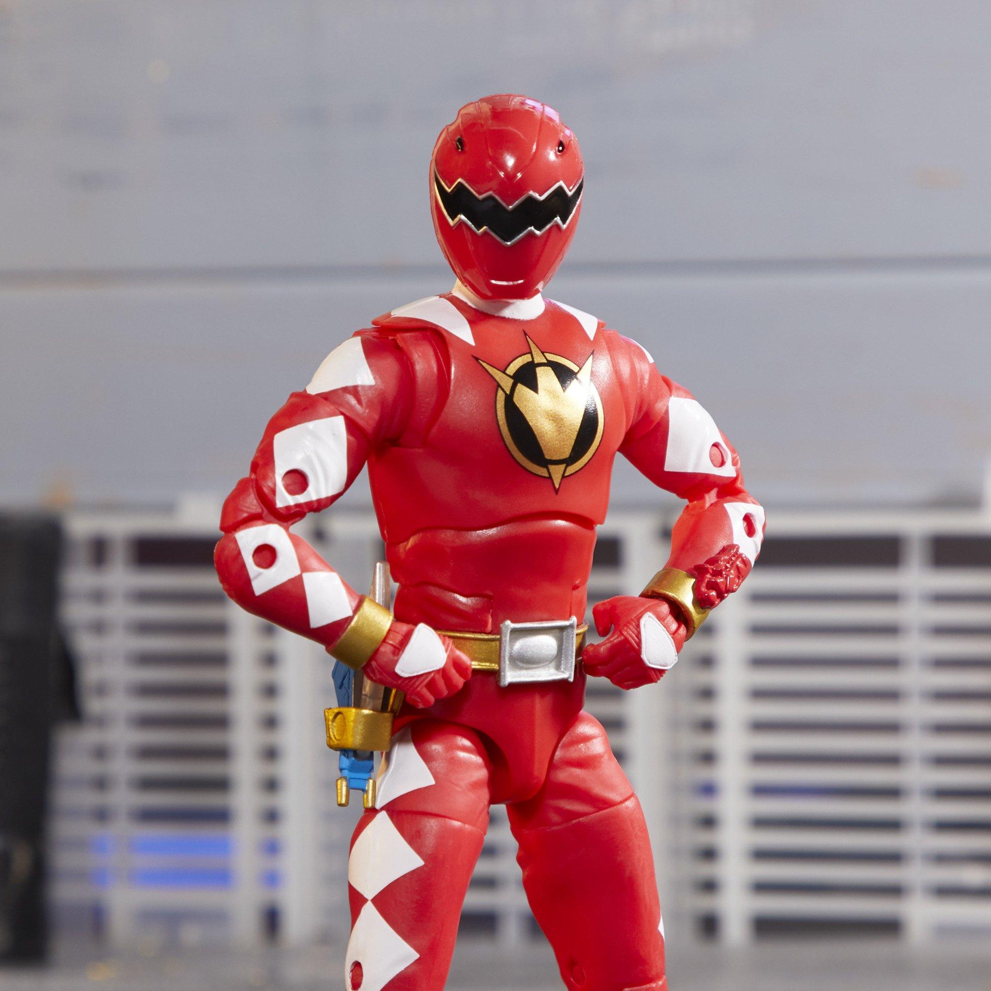power rangers lightning collection dino thunder red