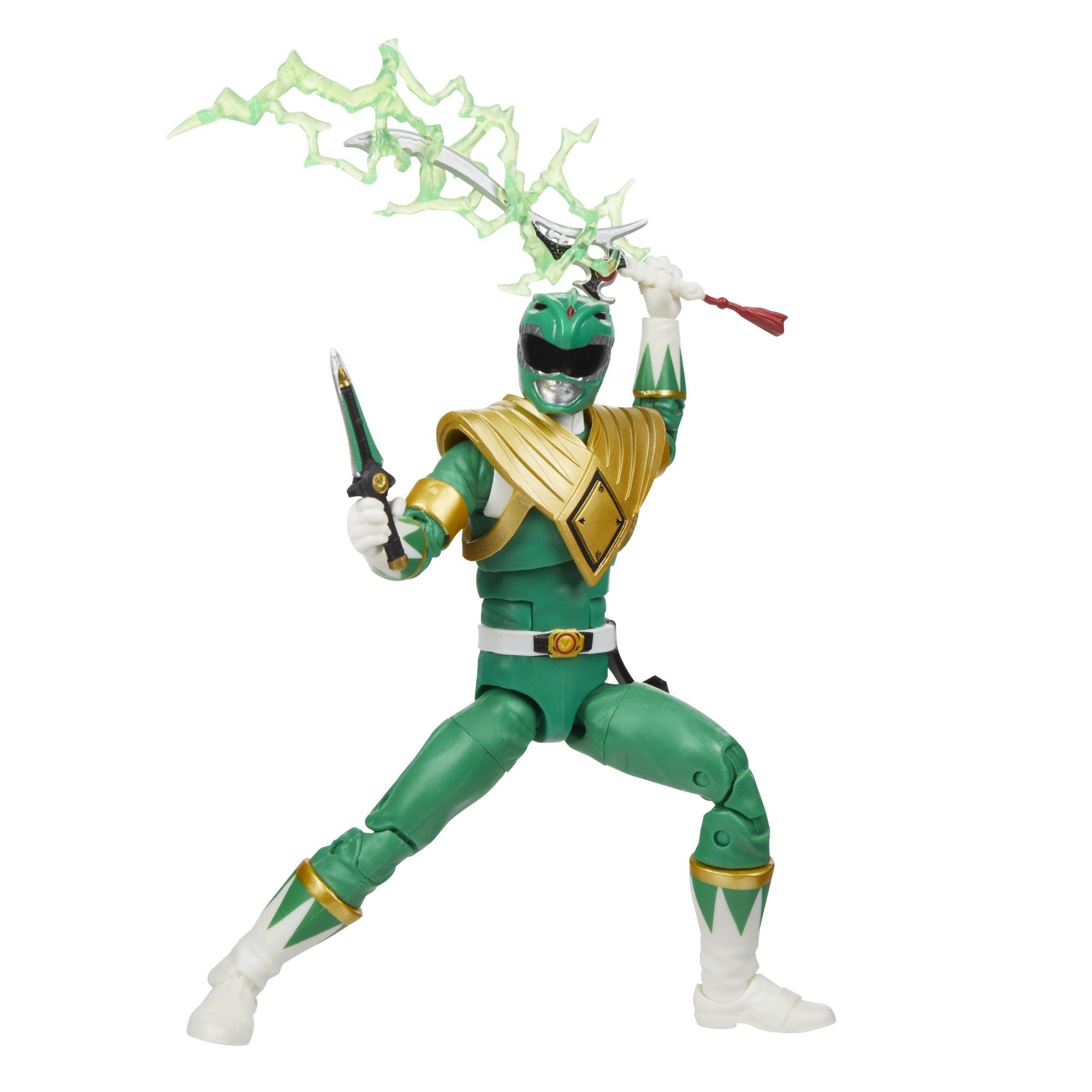 Power Rangers Lightning Collection Mighty Morphin Green Ranger Action ...