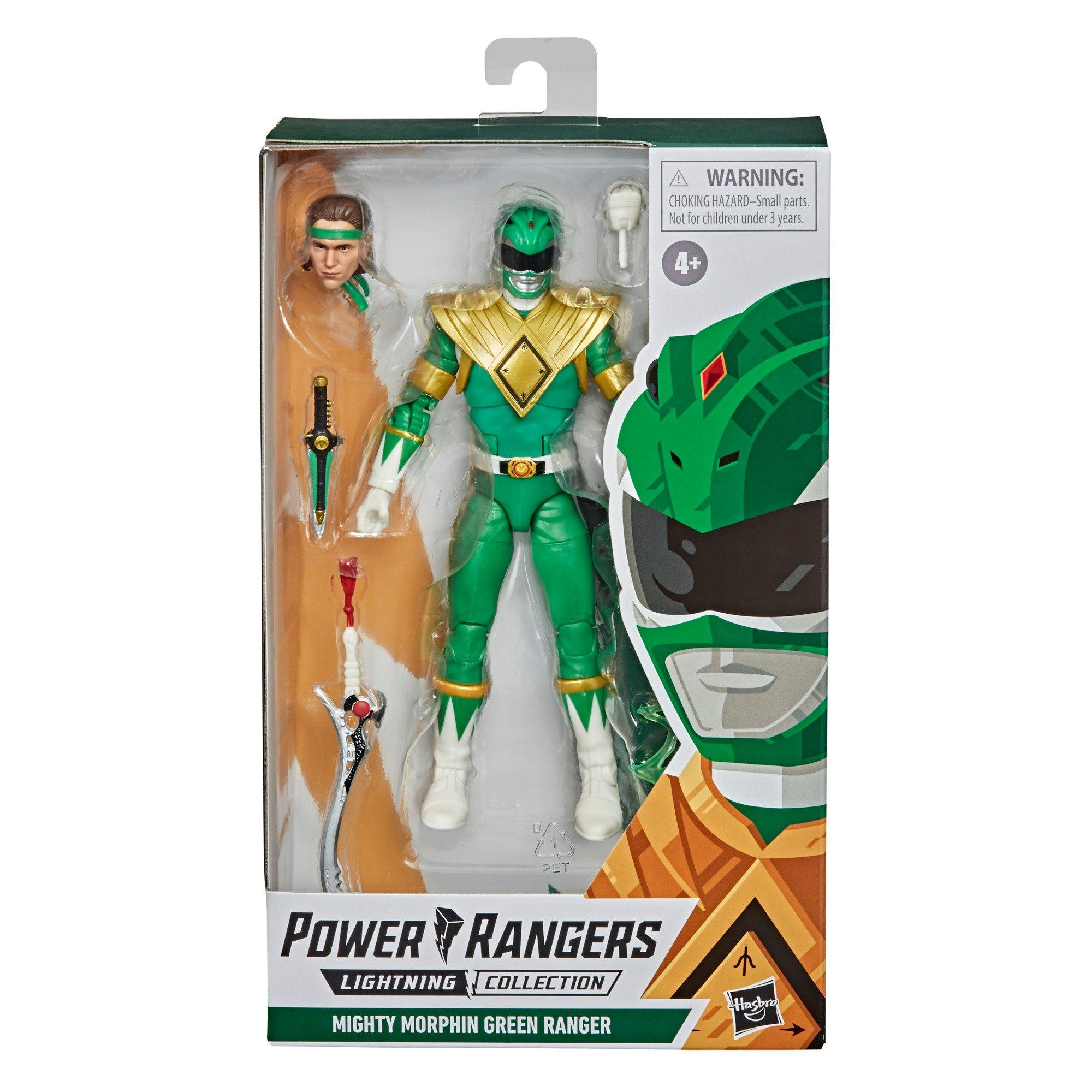 Hasbro Power Rangers Lightning Collection Mighty Morphin Green Ranger 6-in Action Figure