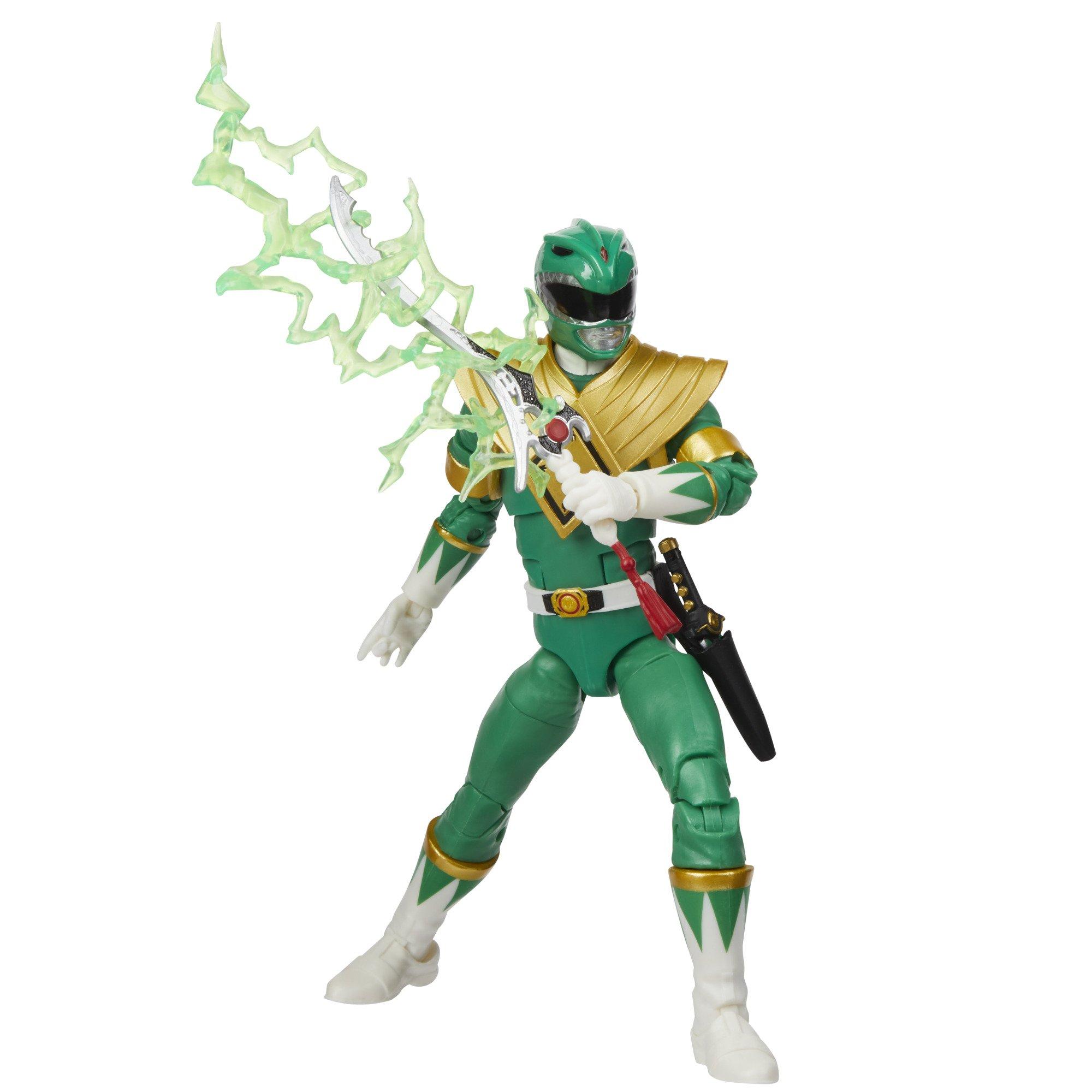 Power Rangers Lightning Collection Mighty Morphin Green Ranger Action ...