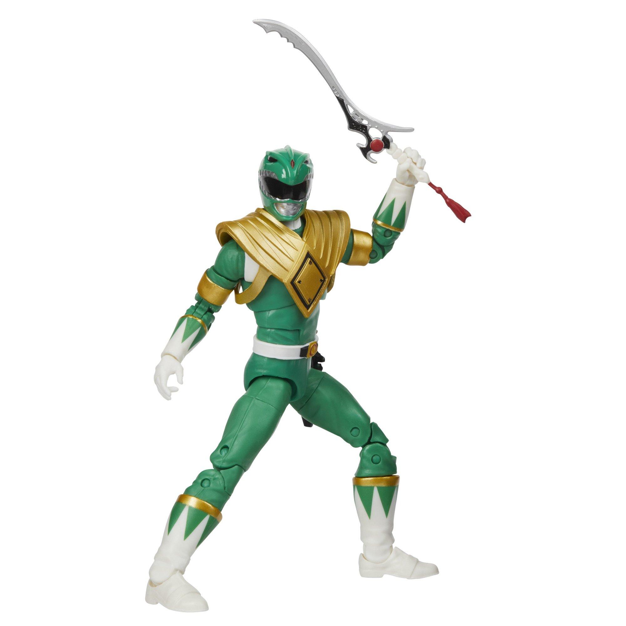 Power Rangers Lightning Collection Mighty Morphin Green Ranger Action ...