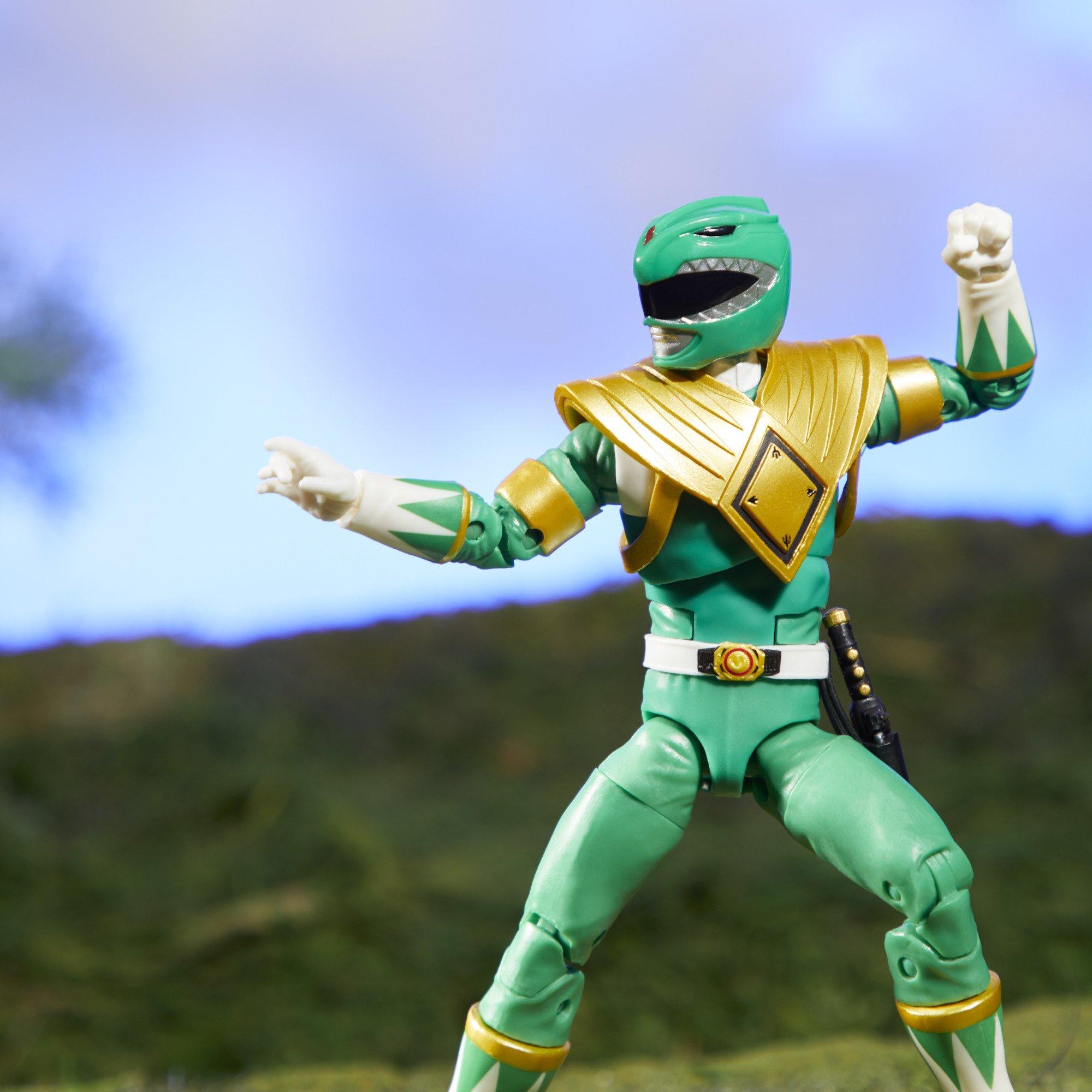 list item 13 of 14 Hasbro Power Rangers Lightning Collection Mighty Morphin Green Ranger 6-in Action Figure