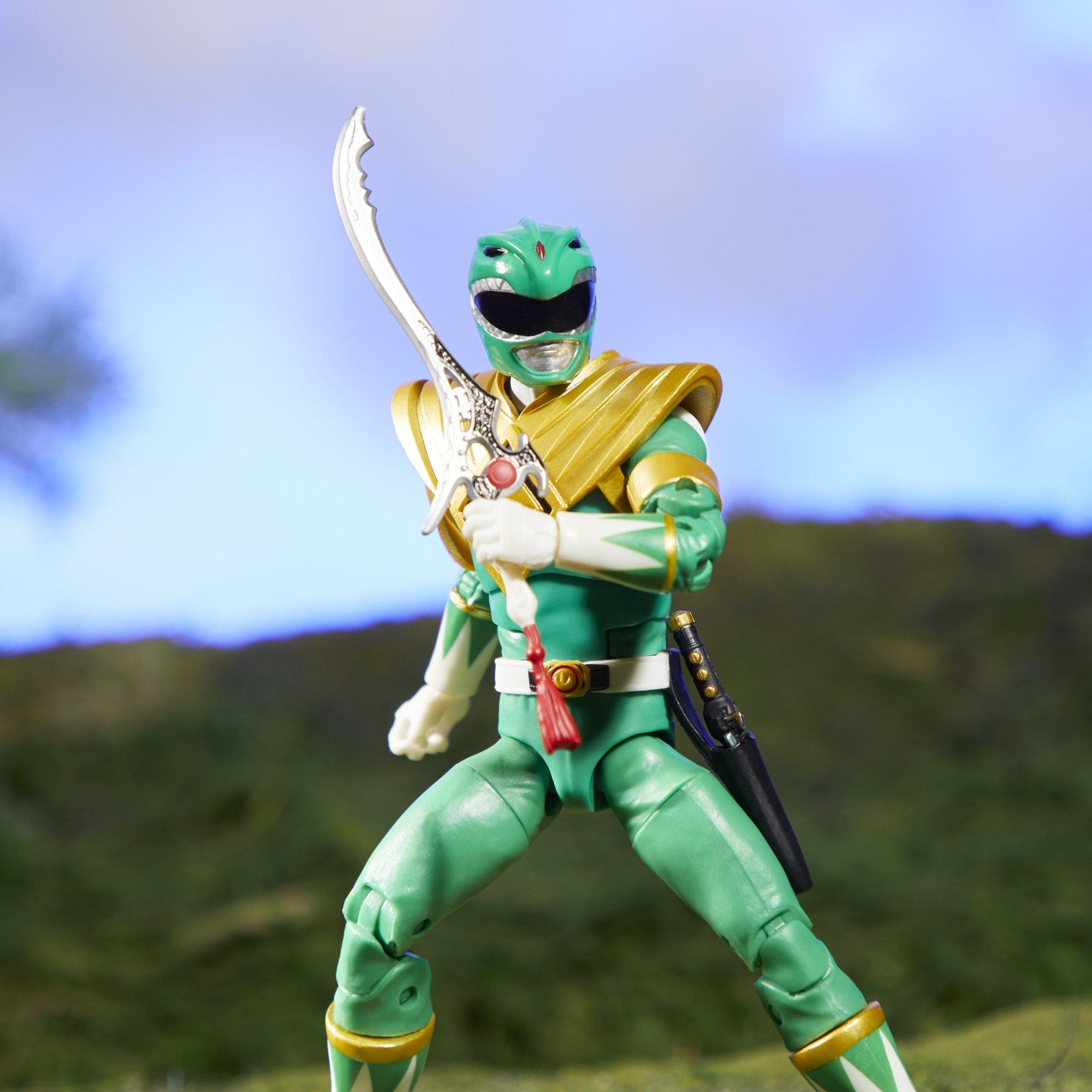 mighty morphin power rangers green ranger action figure