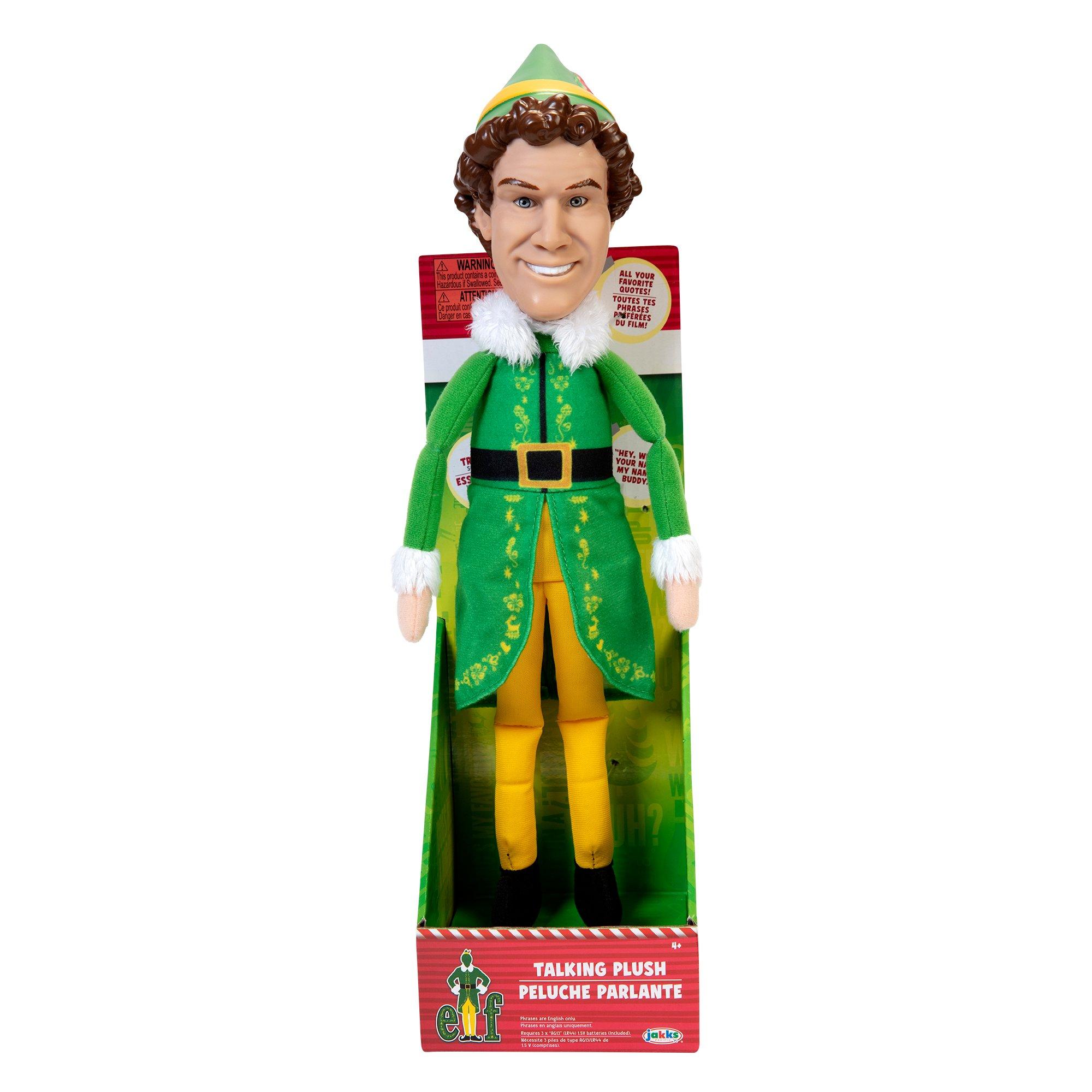 buddy the elf stuffed doll