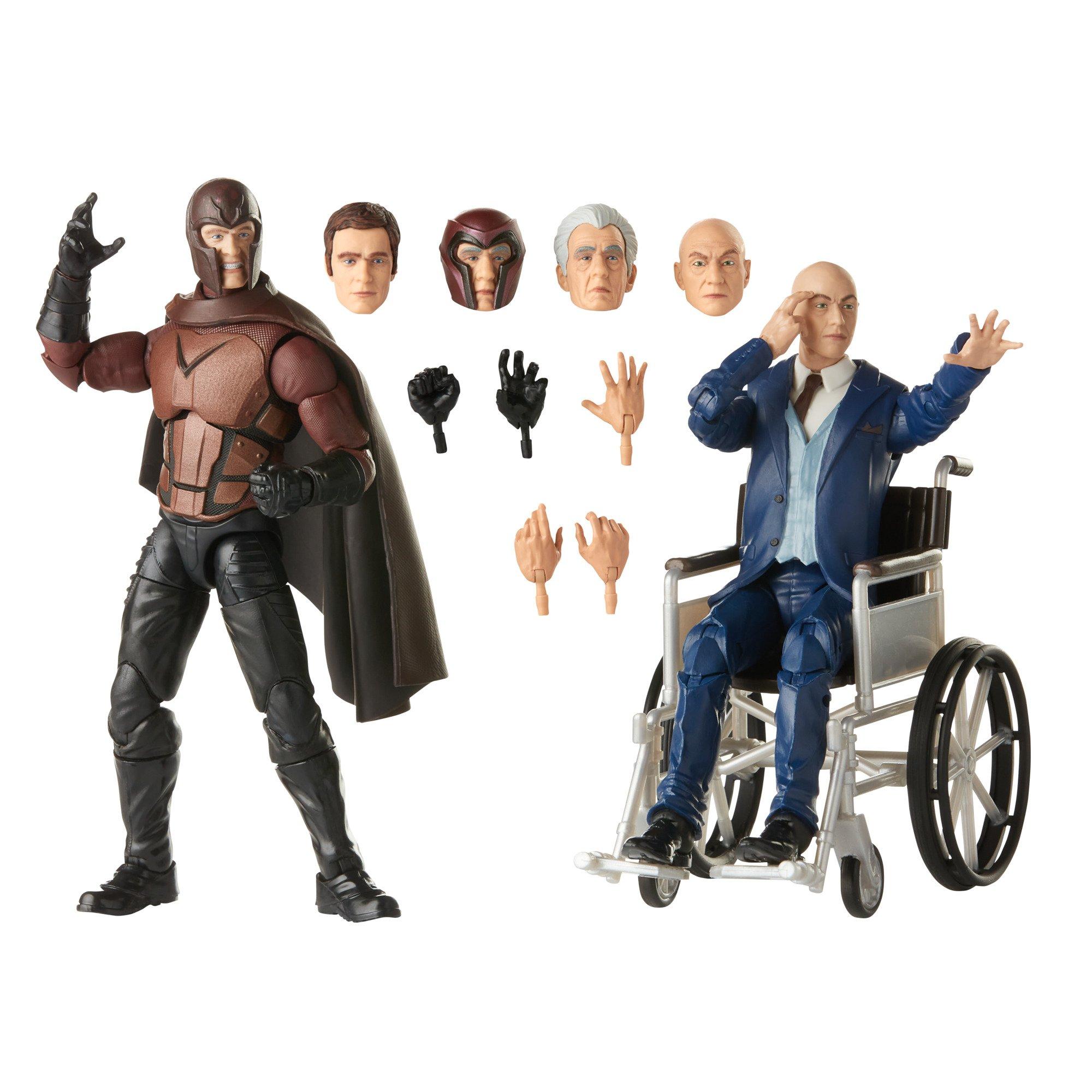 list item 1 of 9 Hasbro Marvel Legends Series X-Men Magneto and Professor X 2 Pack 6-in Action Figure