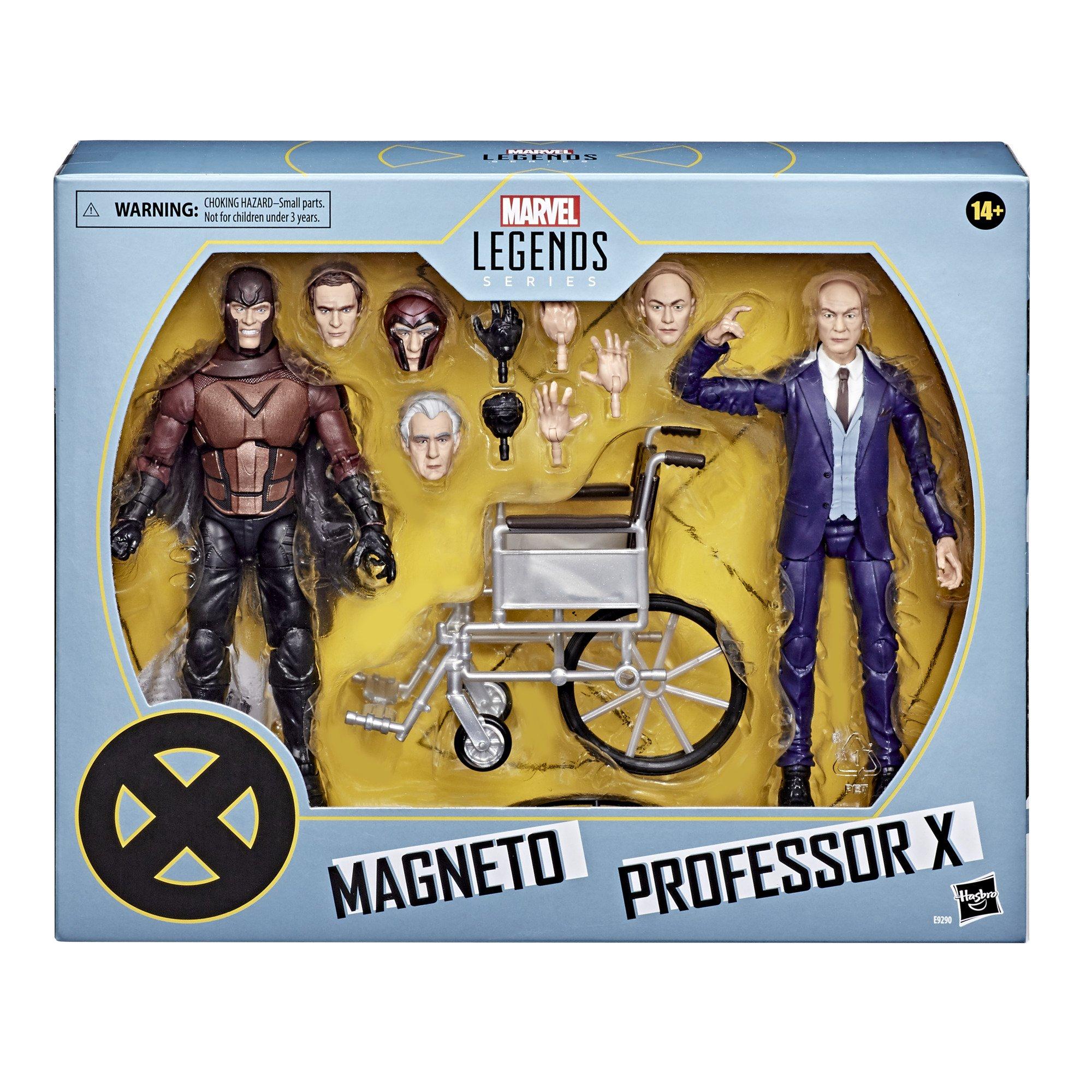 list item 2 of 9 Hasbro Marvel Legends Series X-Men Magneto and Professor X 2 Pack 6-in Action Figure