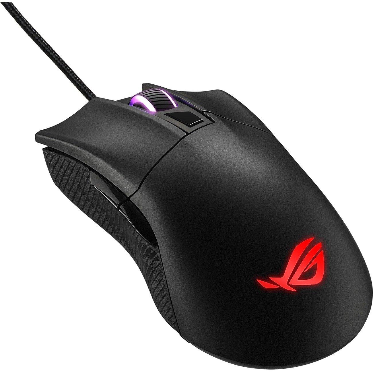 ASUS ROG P507 Gladius II Core Wired Gaming Mouse | GameStop