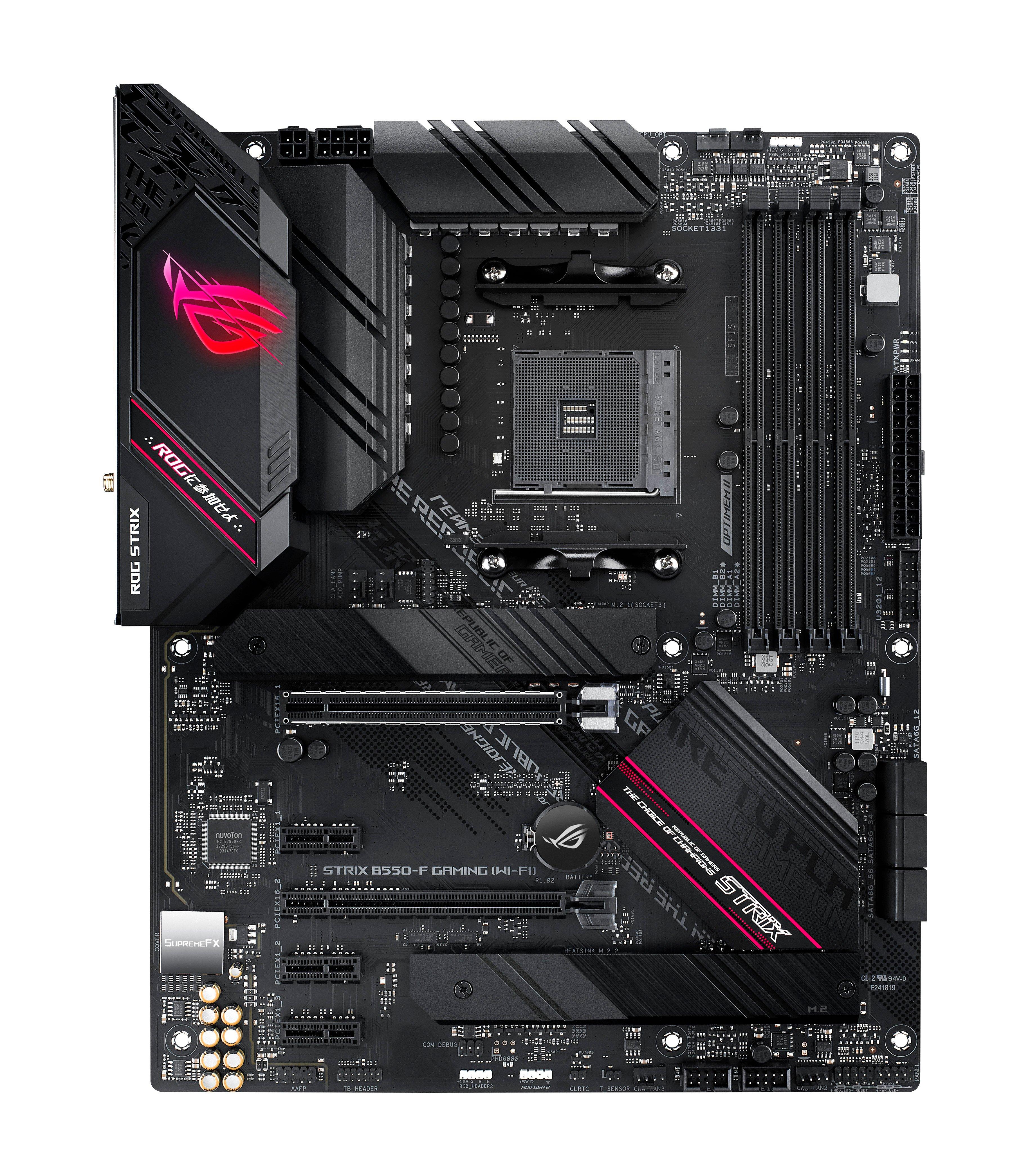 Rog Strix B550 F Gaming Wi Fi Motherboard Electronics Gamestop