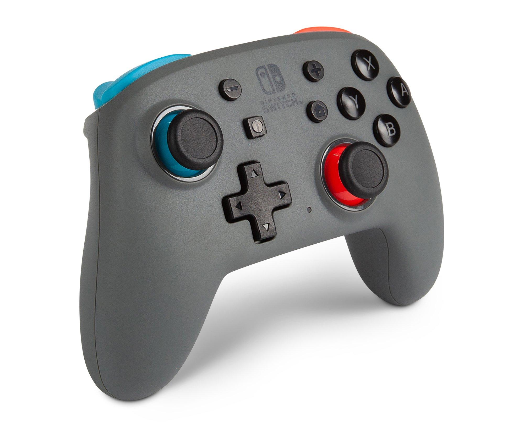 PowerA Nano Enhanced Wireless Controller for Nintendo Switch Gray-Neon