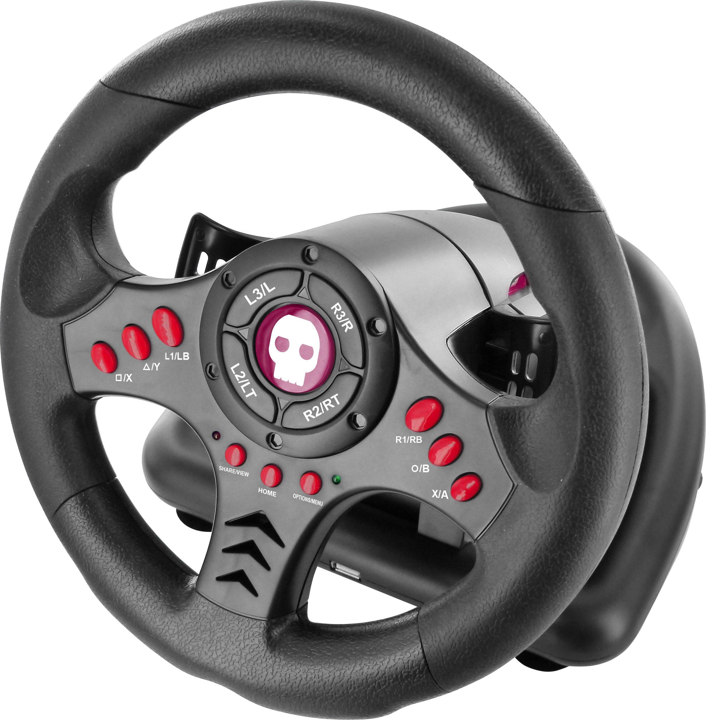 list item 2 of 5 Multi-Format Steering Wheel and Pedals GameStop Exclusive
