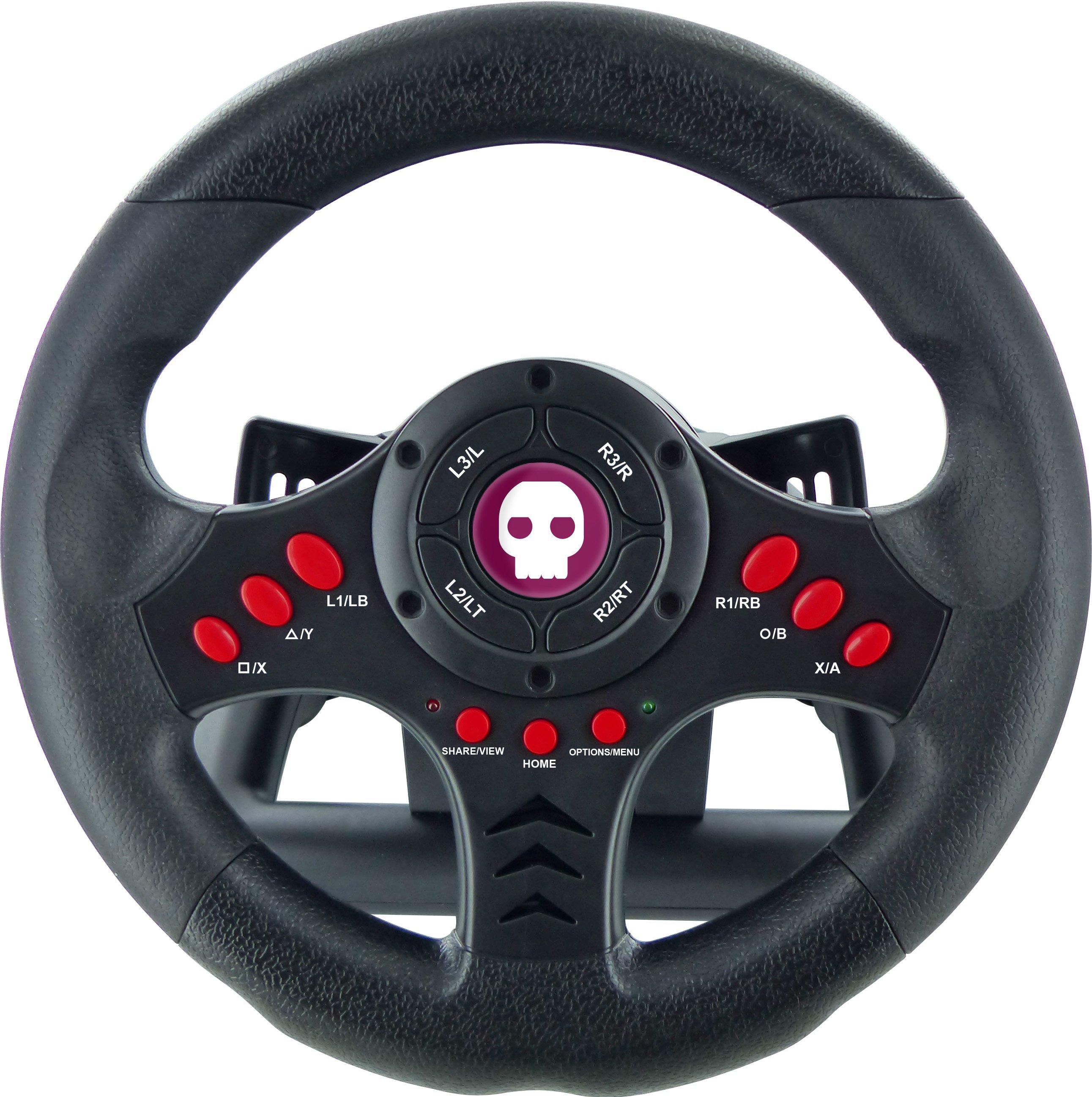 list item 3 of 5 Multi-Format Steering Wheel and Pedals GameStop Exclusive