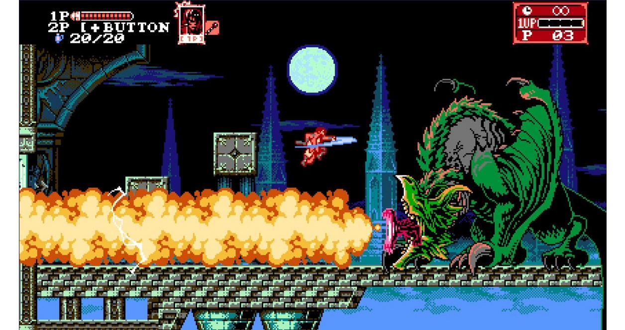 BLOODSTAINED: CURSE OF THE MOON1＋2セット Bloodstained Curse of the Moon 1 + 2 Chronicles Nintendo